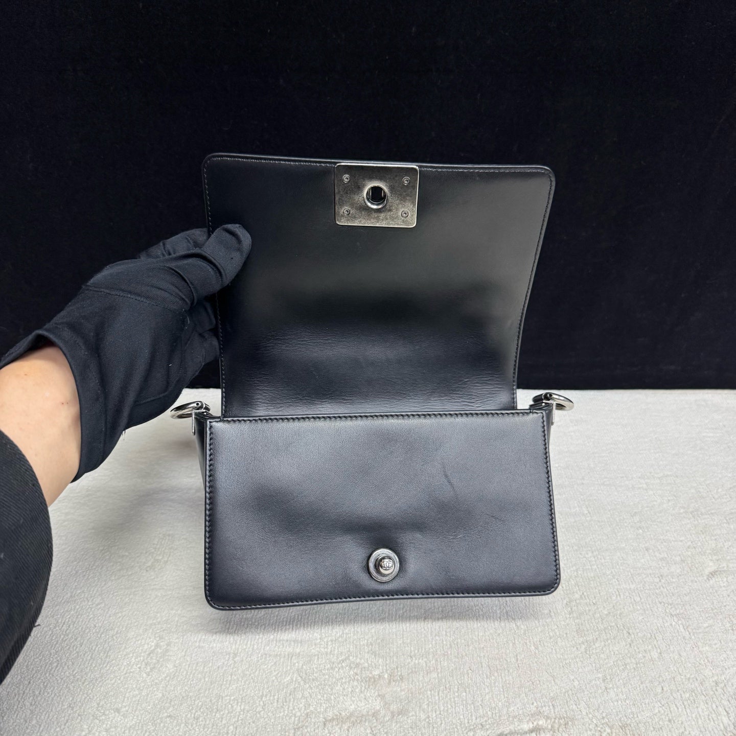 Chanel - Le Boy - Leather - Black - (mini)