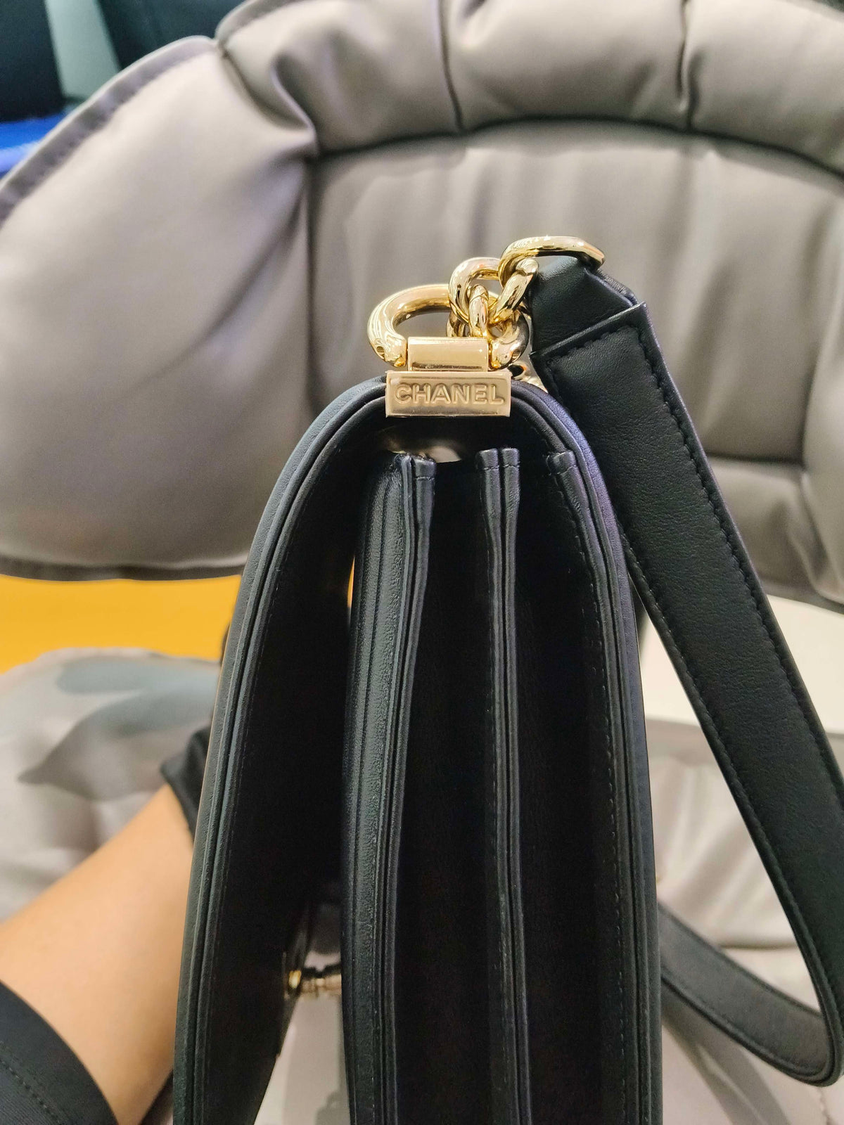 Chanel - Le Boy - Leather - Black - (mini)