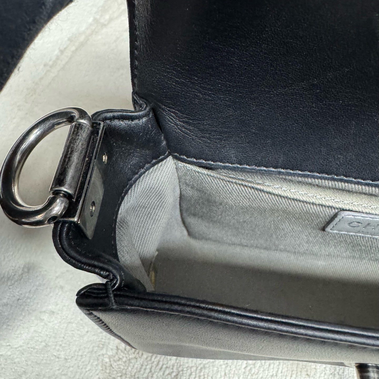 Chanel - Le Boy - Leather - Black - (mini)