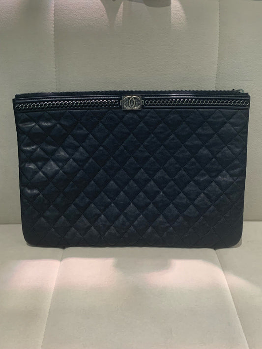 Chanel - Le Boy - Leather - Black - (Other)