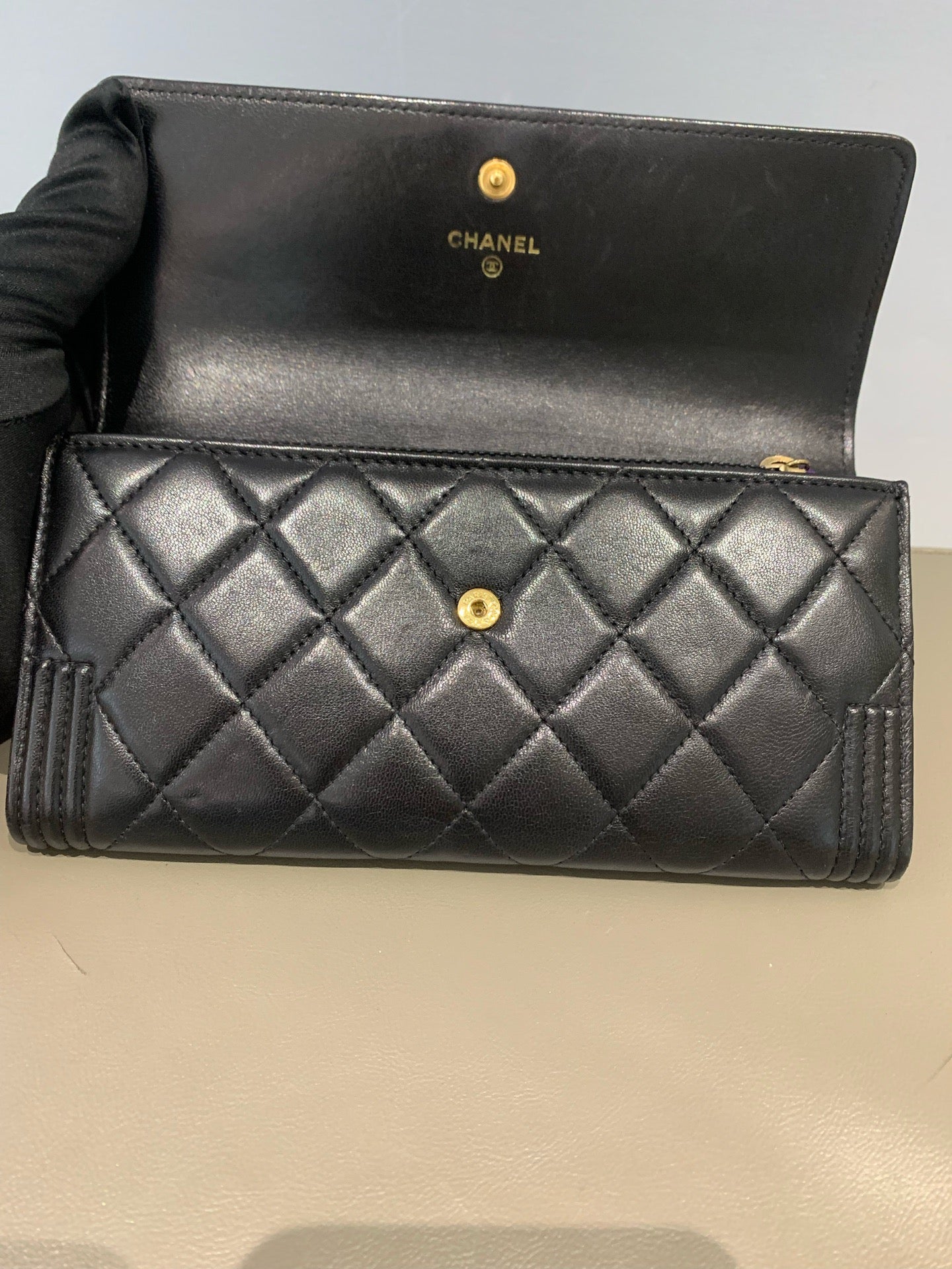Chanel - Le Boy - Leather - Black - (Other)