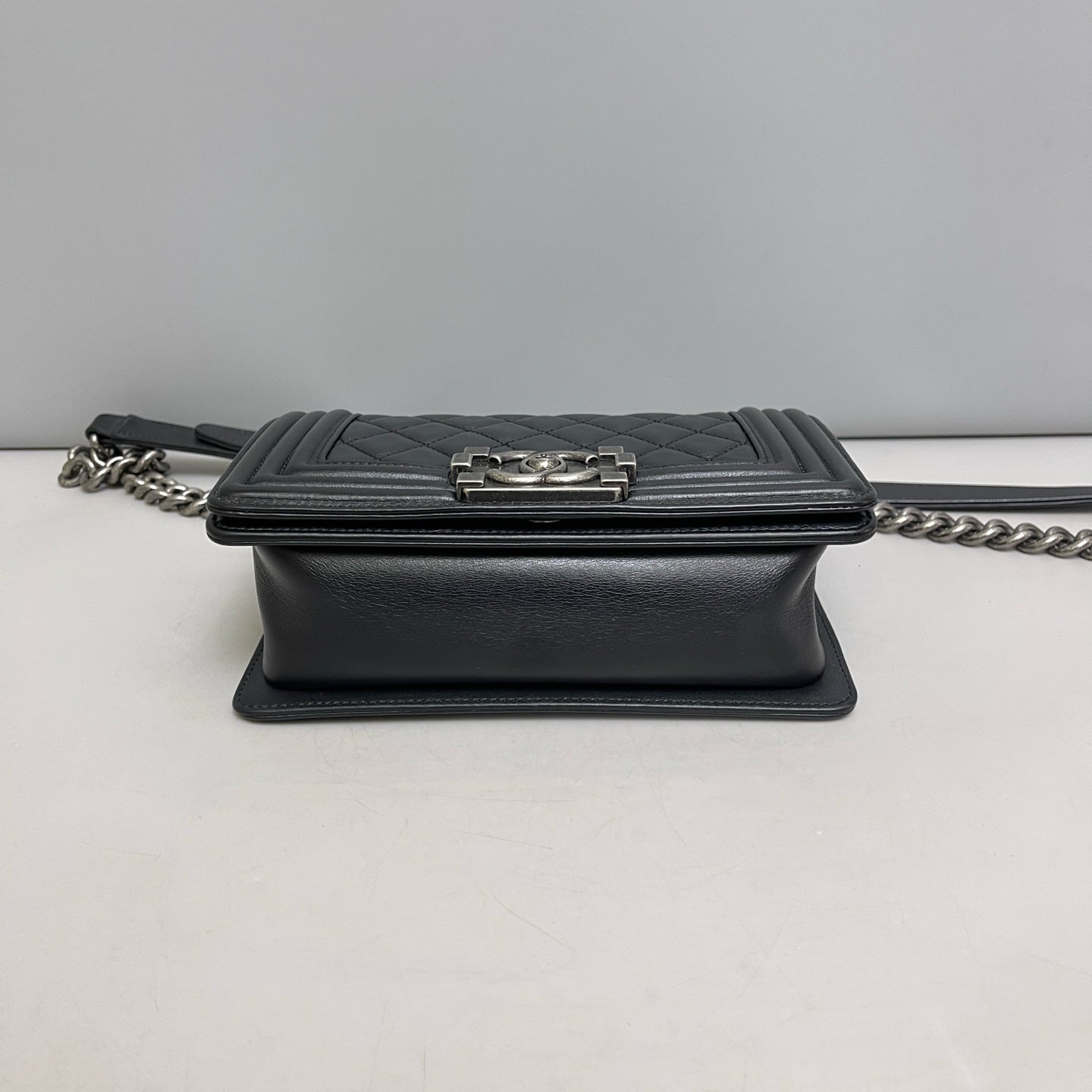 Chanel - Le Boy - Leather - Black - (small)