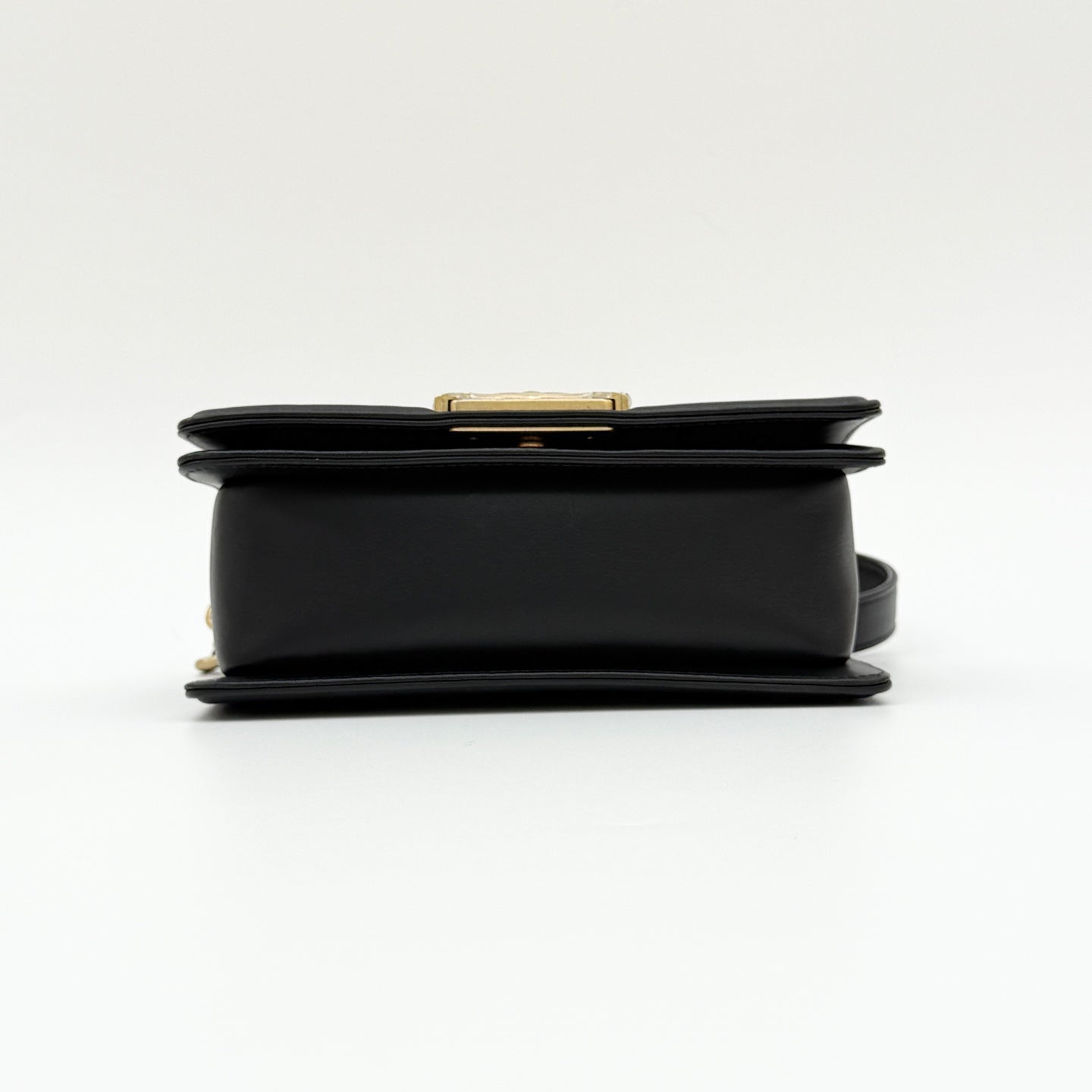 Chanel - Le Boy - Leather - Black - (small)