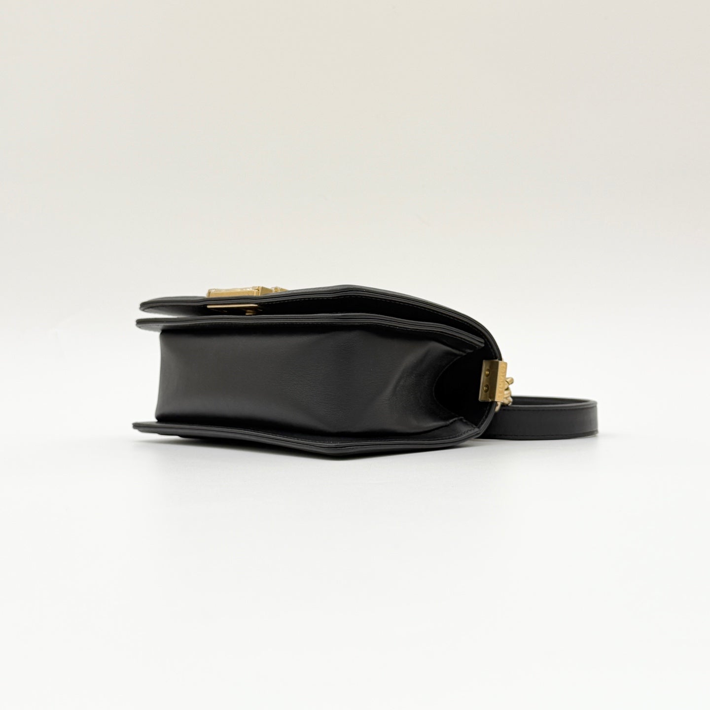 Chanel - Le Boy - Leather - Black - (small)