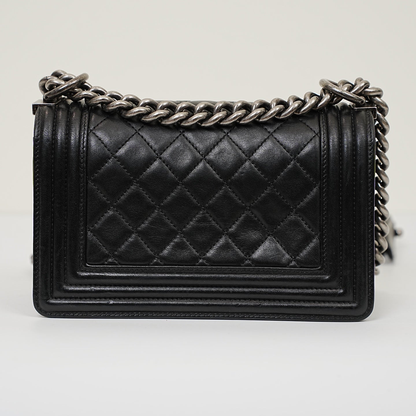Chanel - Le Boy - Leather - Black - (small)