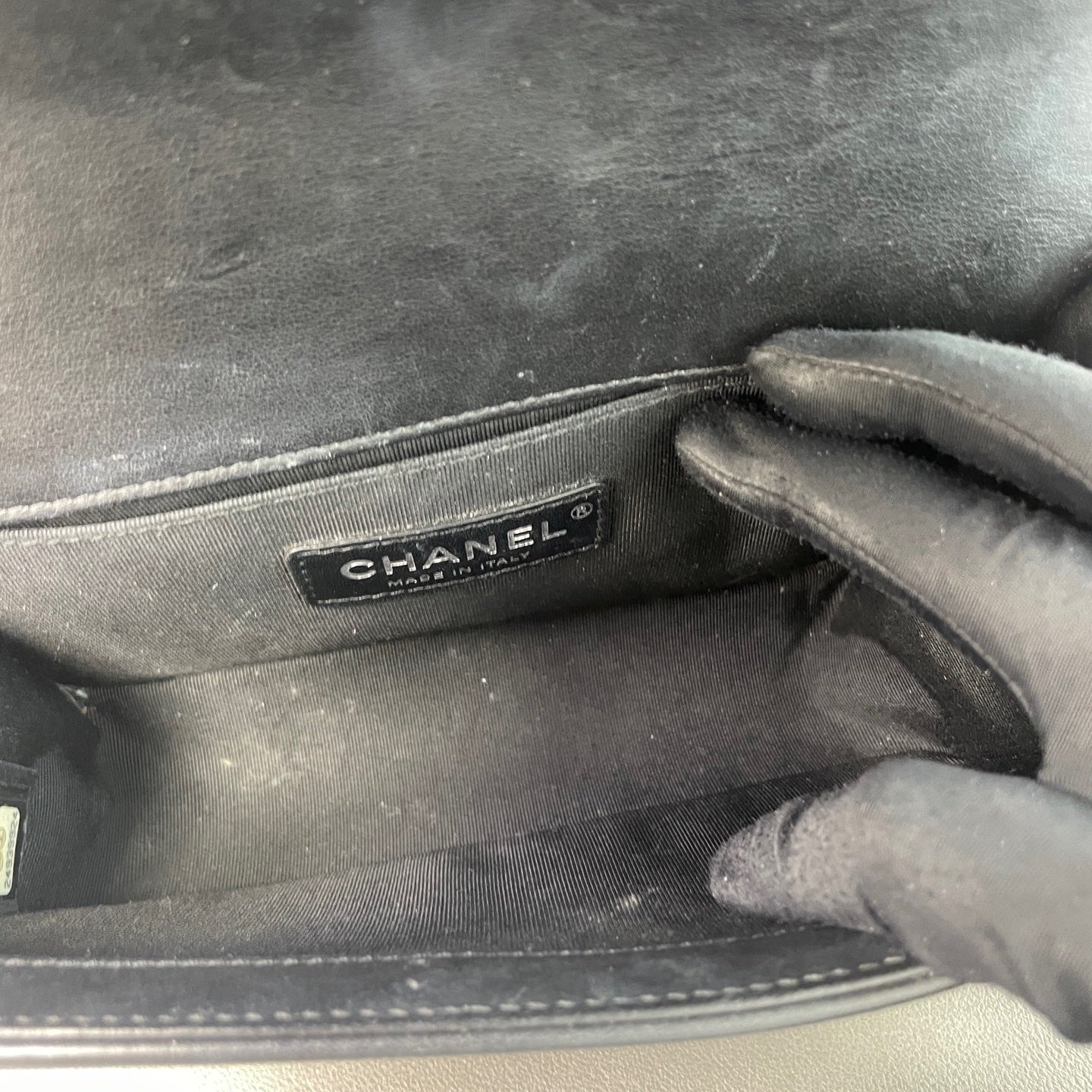 Chanel - Le Boy - Leather - Black - (small)