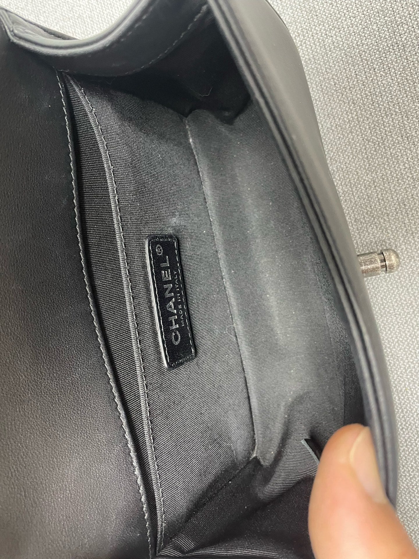 Chanel - Le Boy - Leather - Black - (small)