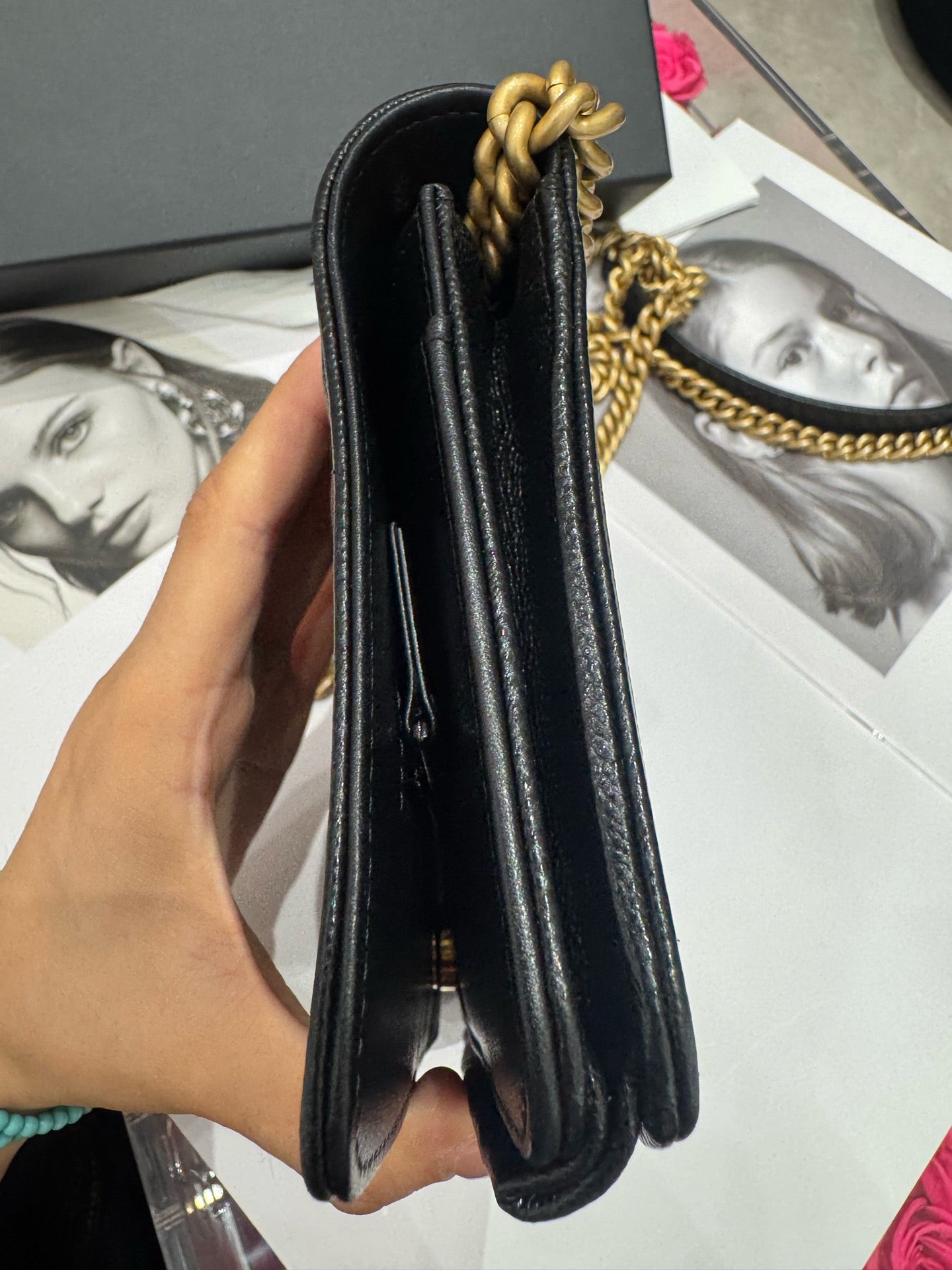 Chanel - Le Boy - Leather - Black - (Small)