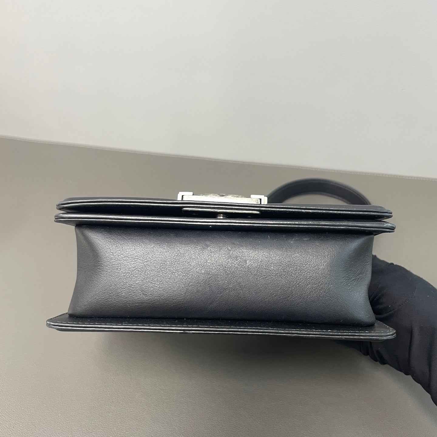 Chanel - Le Boy - Leather - Black - (small)