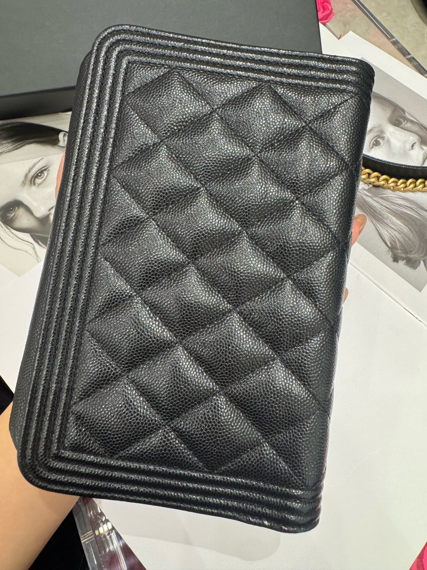 Chanel - Le Boy - Leather - Black - (Small)