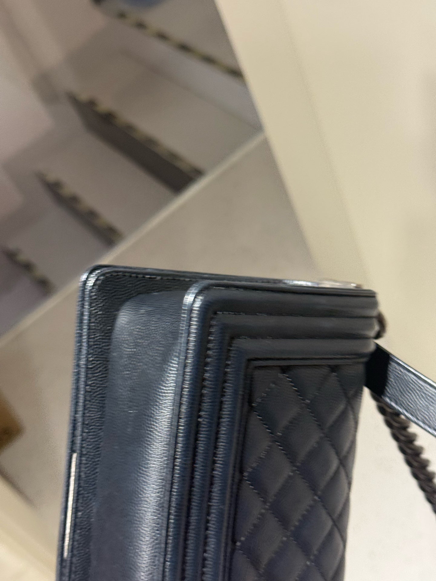 Chanel - Le Boy - Leather - Black - (small)