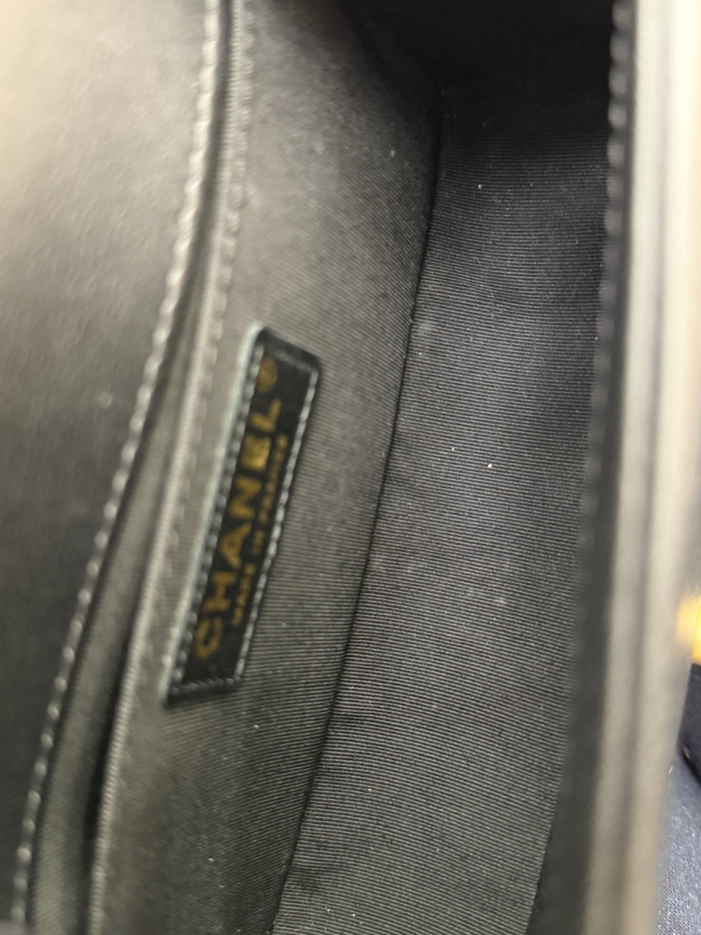 Chanel - Le Boy - Leather - Black - (small)