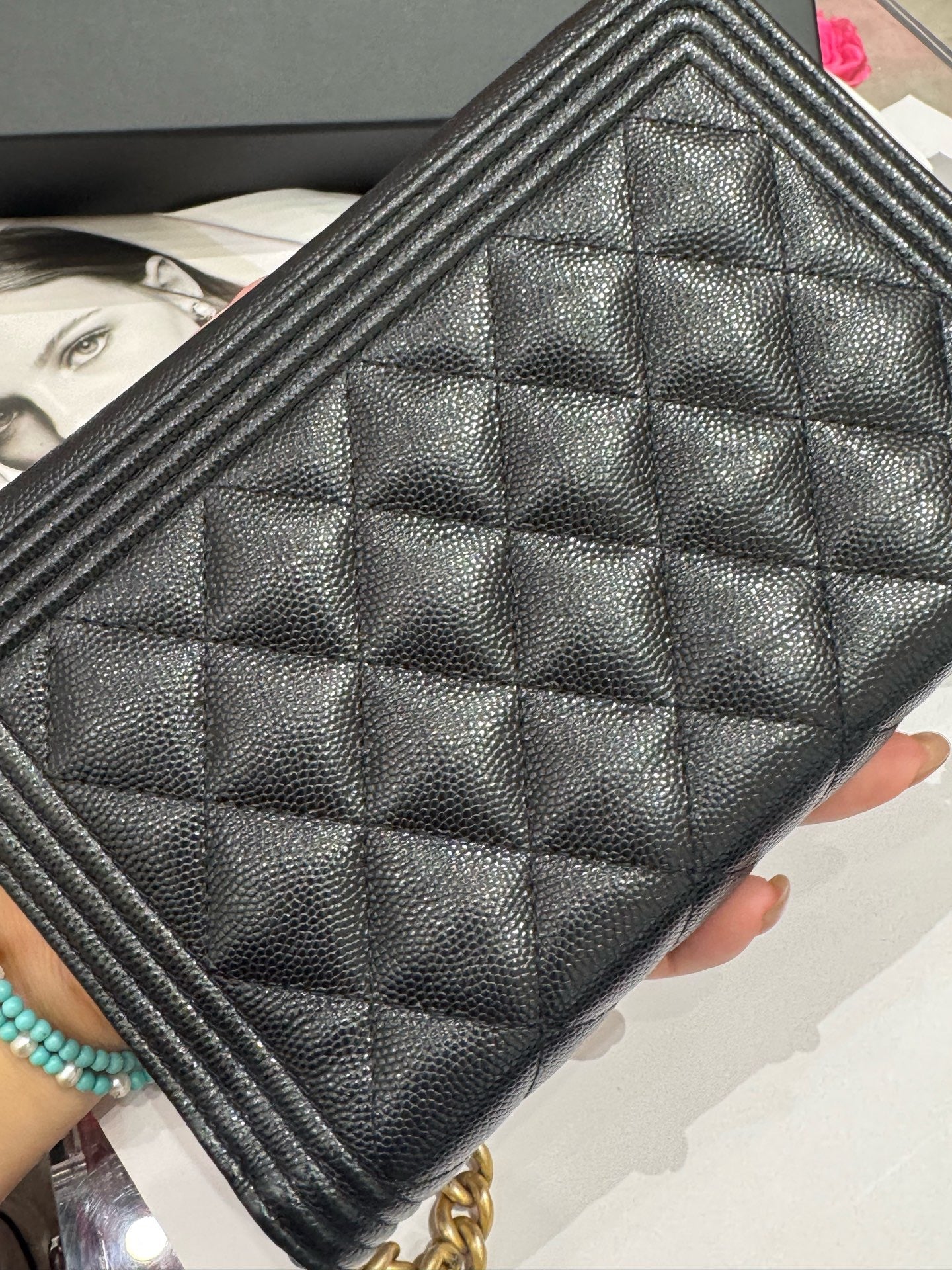 Chanel - Le Boy - Leather - Black - (Small)