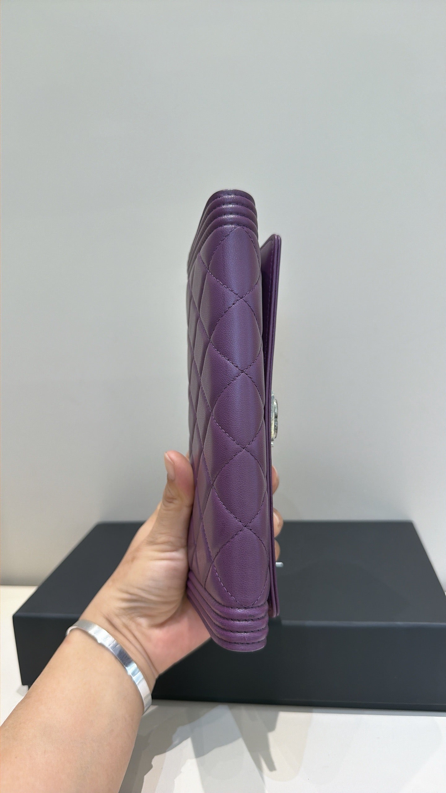 Chanel - Le Boy - Leather - Purple - (Other)
