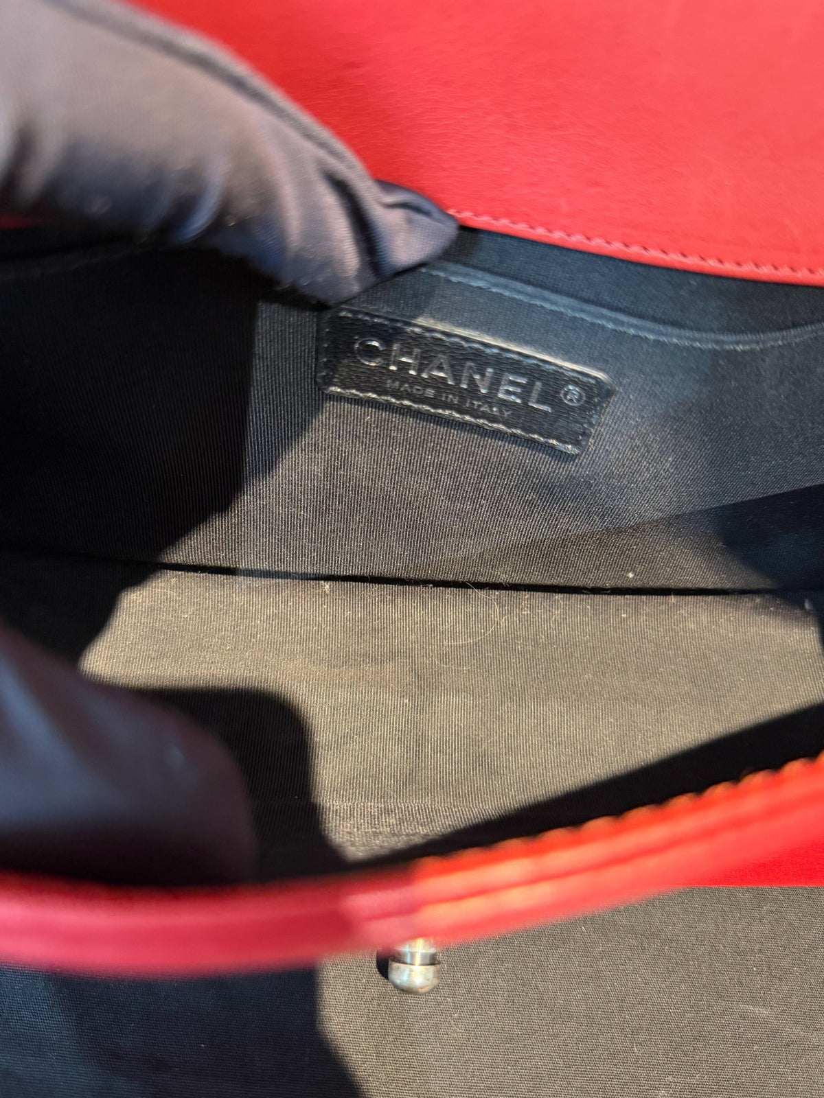 Chanel - Le Boy - Leather - Red - (Medium)