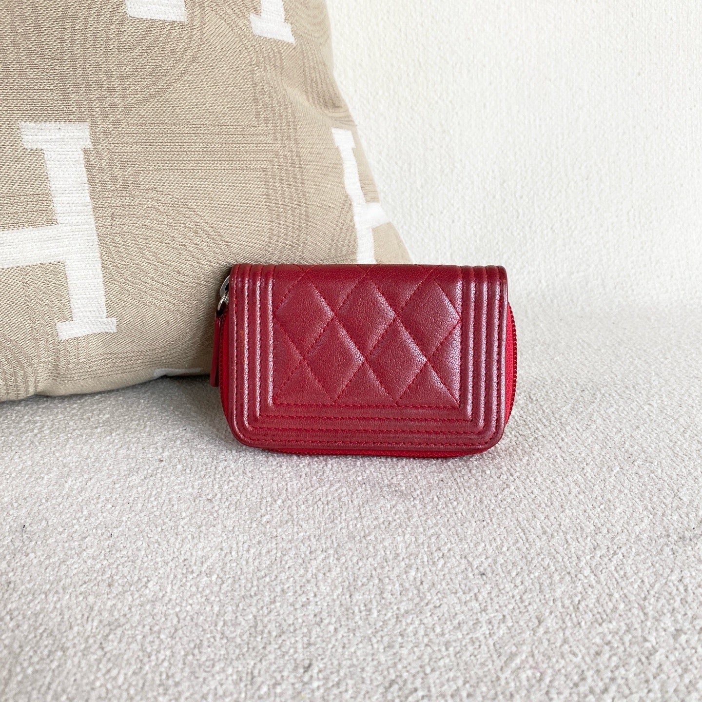 Chanel - Le Boy - Leather - Red - (mini)