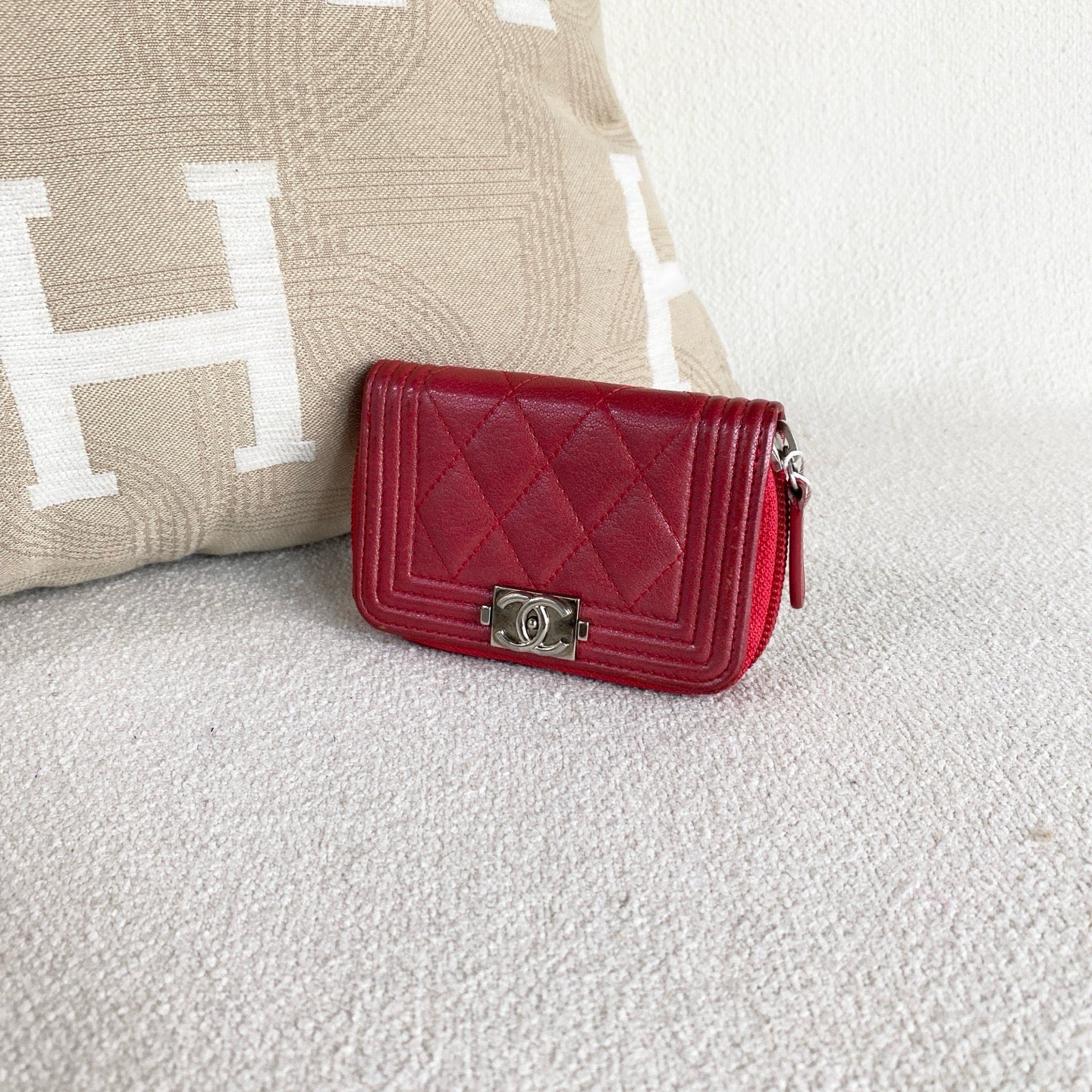 Chanel - Le Boy - Leather - Red - (mini)