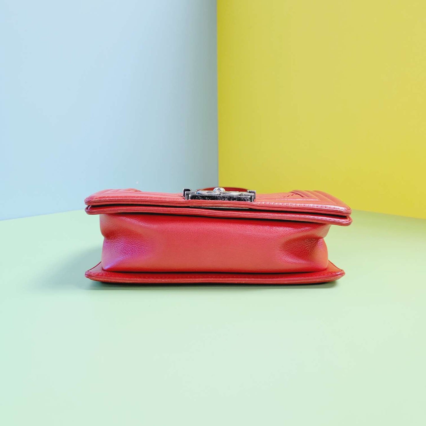 Chanel - Le Boy - Leather - Red - (mini)