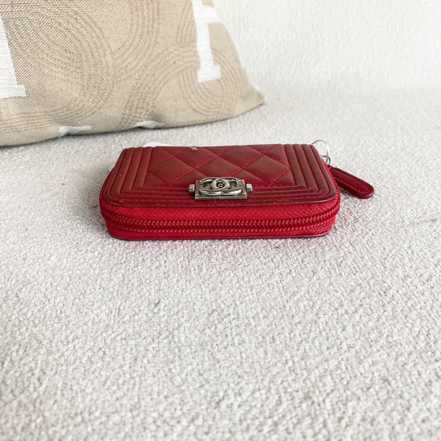 Chanel - Le Boy - Leather - Red - (mini)