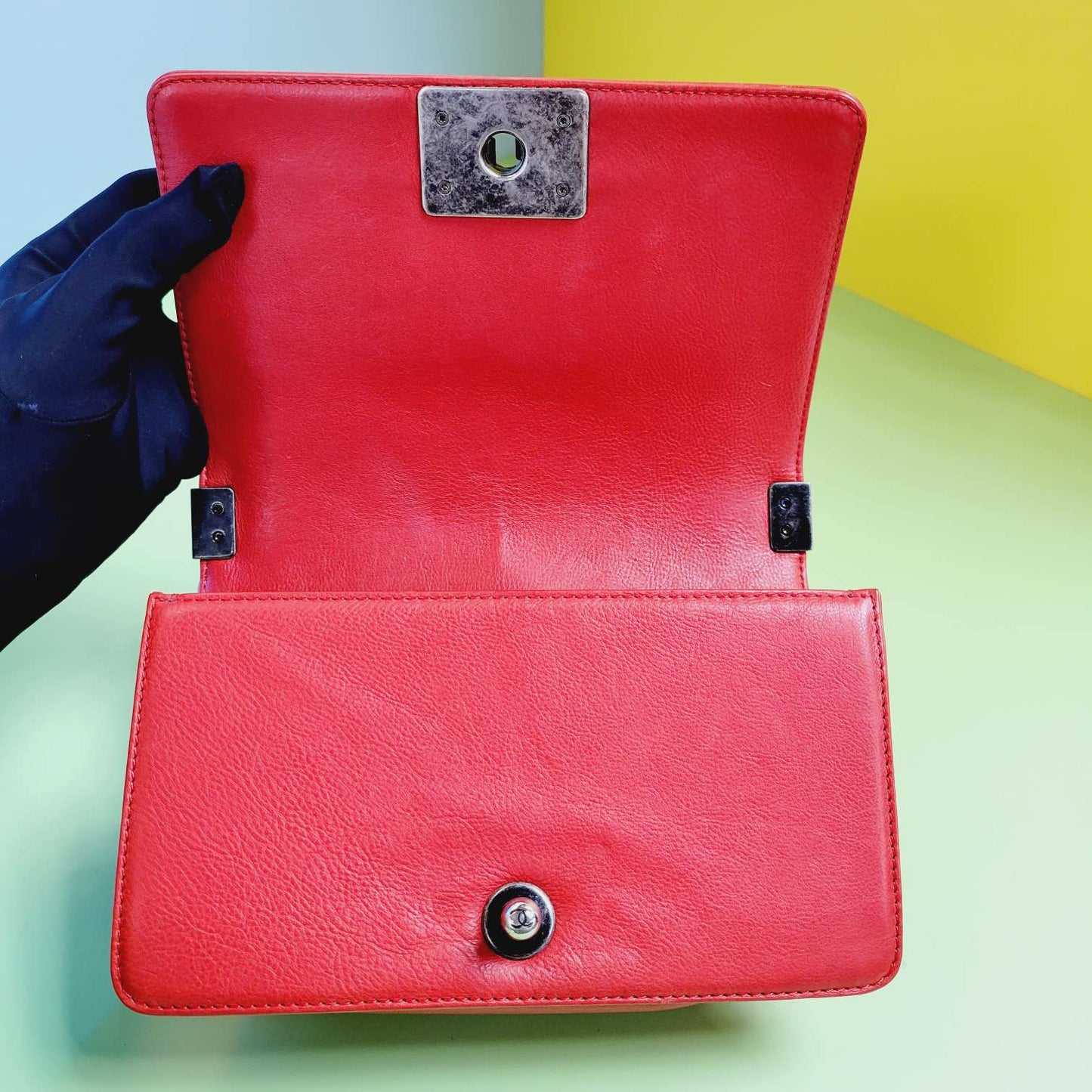 Chanel - Le Boy - Leather - Red - (mini)