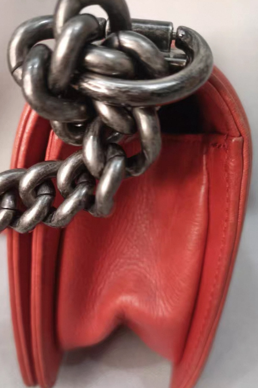 Chanel - Le Boy - Leather - Red - (mini)