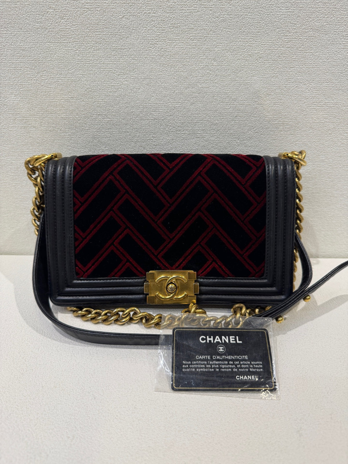 Chanel - Le Boy Medium - Leather - Multicolour - (medium)