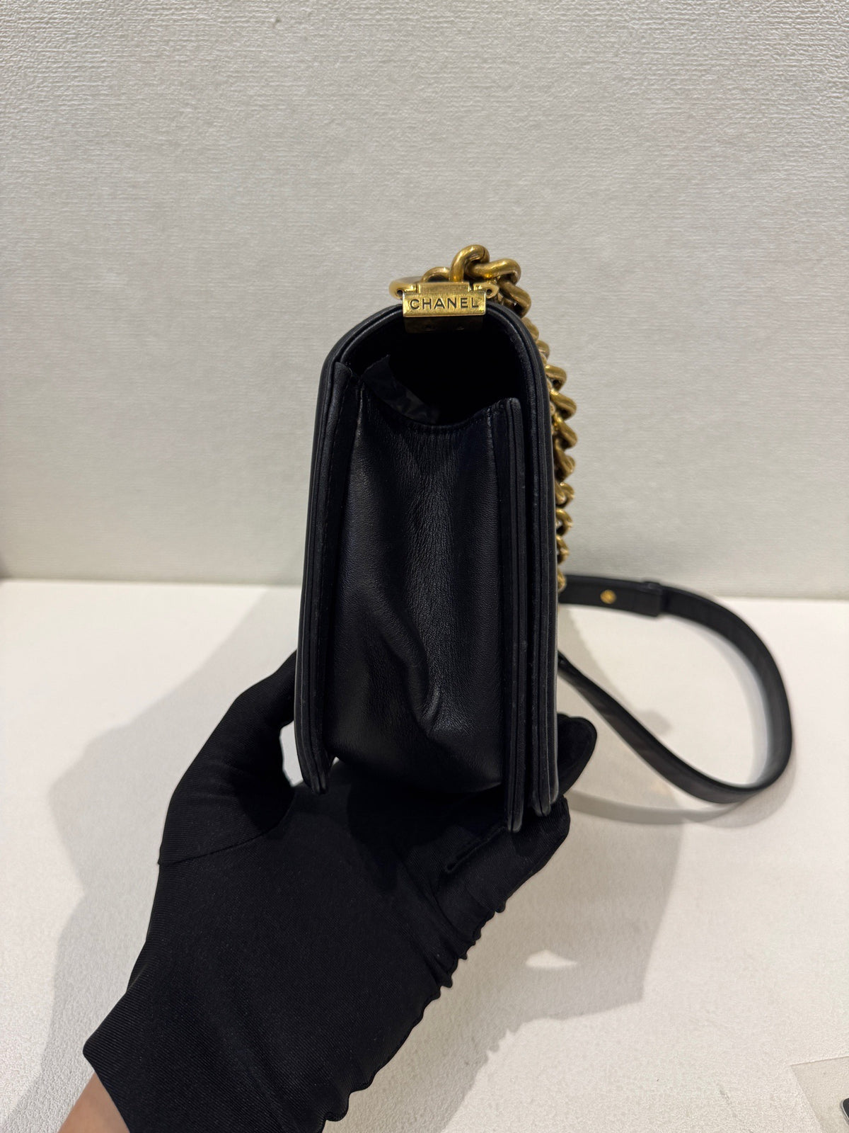 Chanel - Le Boy Medium - Leather - Multicolour - (medium)