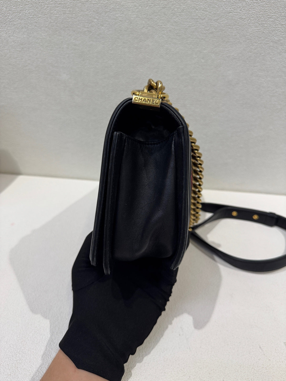 Chanel - Le Boy Medium - Leather - Multicolour - (medium)