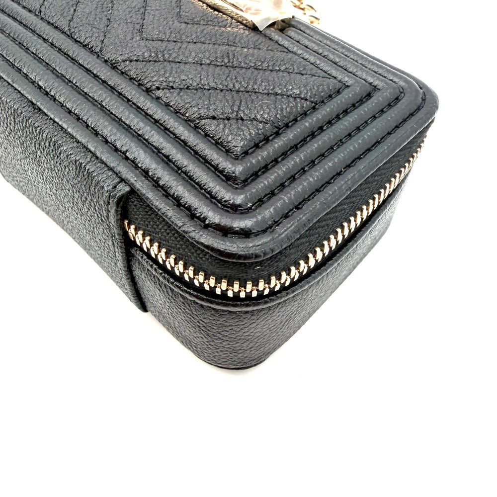 Chanel - Le Boy Mini - Leather - Black - (mini)