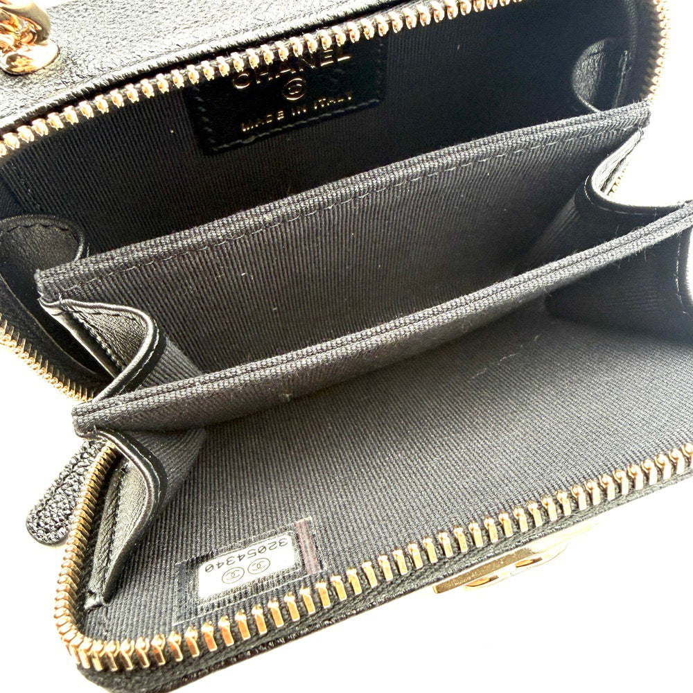 Chanel - Le Boy Mini - Leather - Black - (mini)