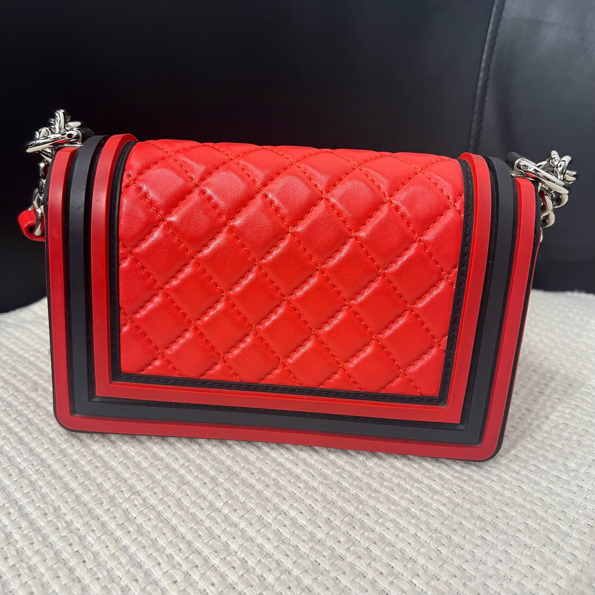 Chanel - Le Boy Small - Leather - Multicolour - (Small)