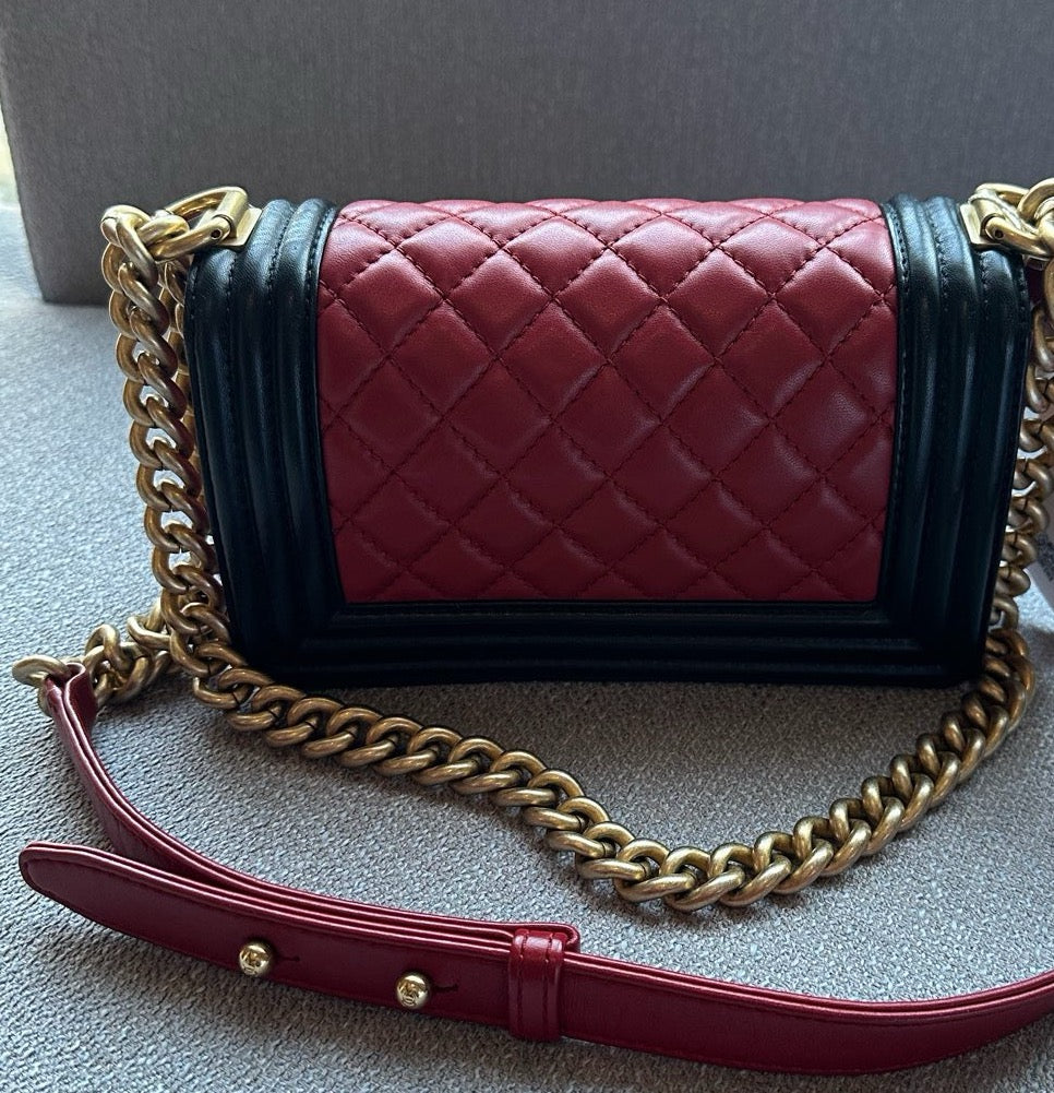 Chanel - Le Boy Small - Leather - Multicolour - (small)
