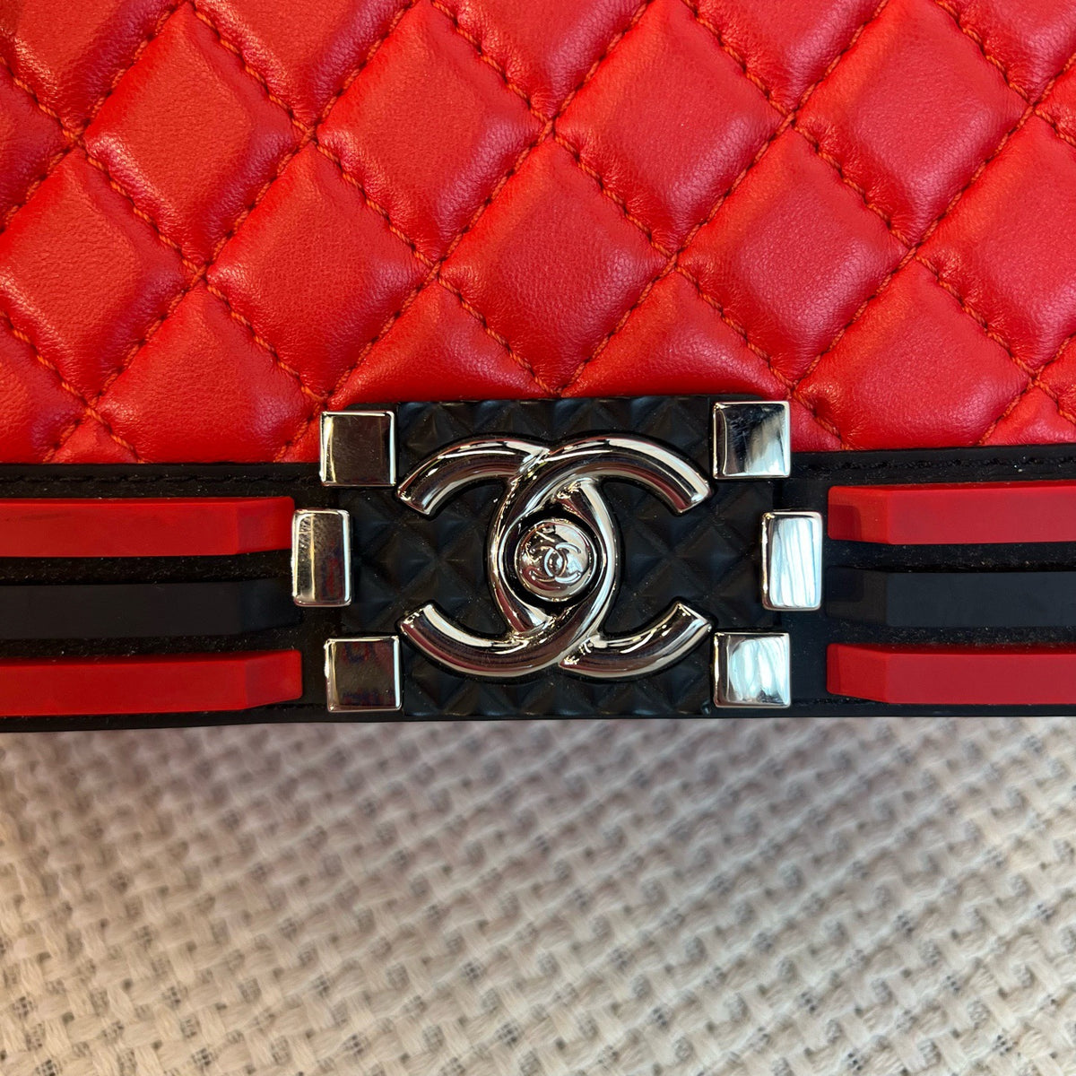 Chanel - Le Boy Small - Leather - Multicolour - (Small)