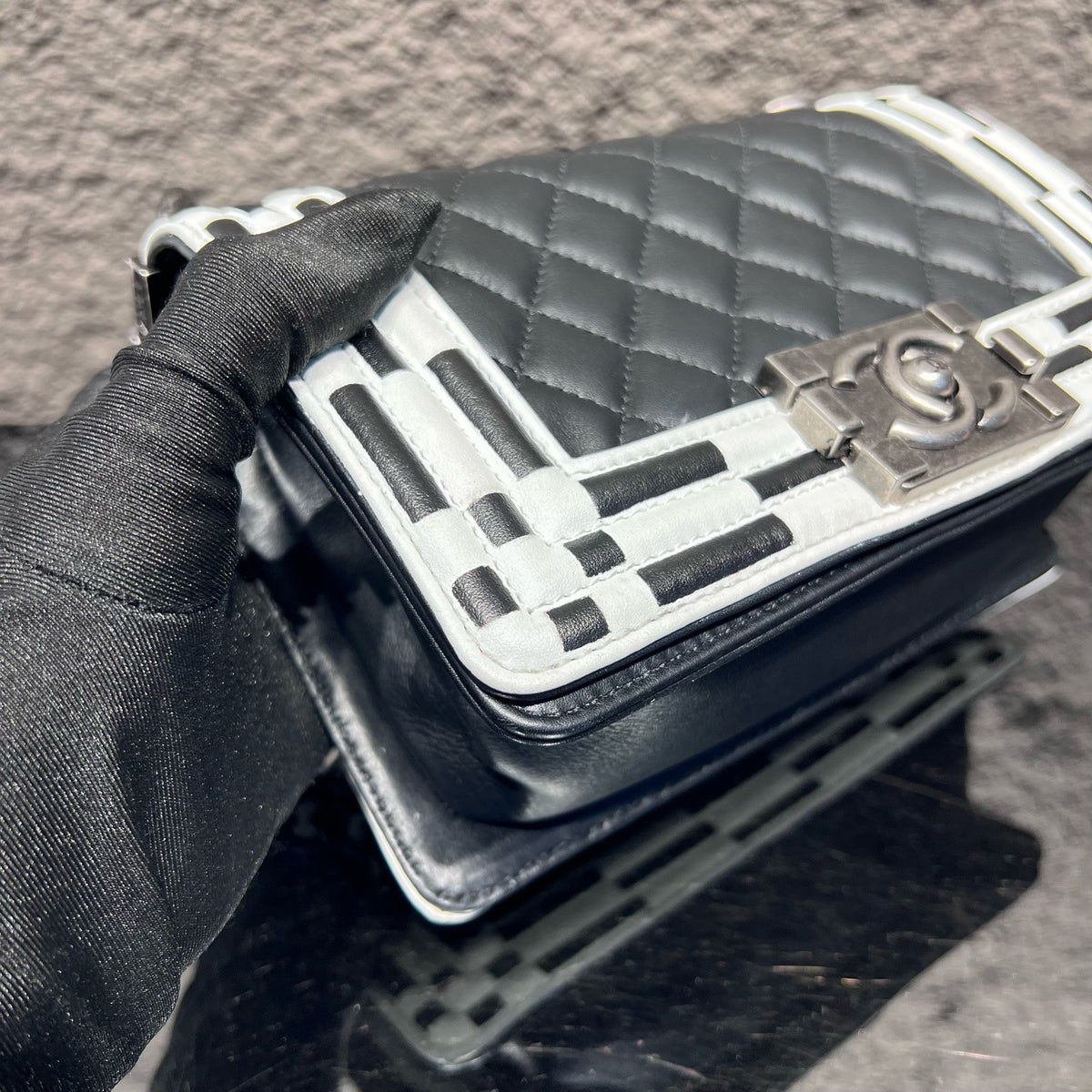 Chanel - Le Boy Small - Leather - Multicolour - (small)