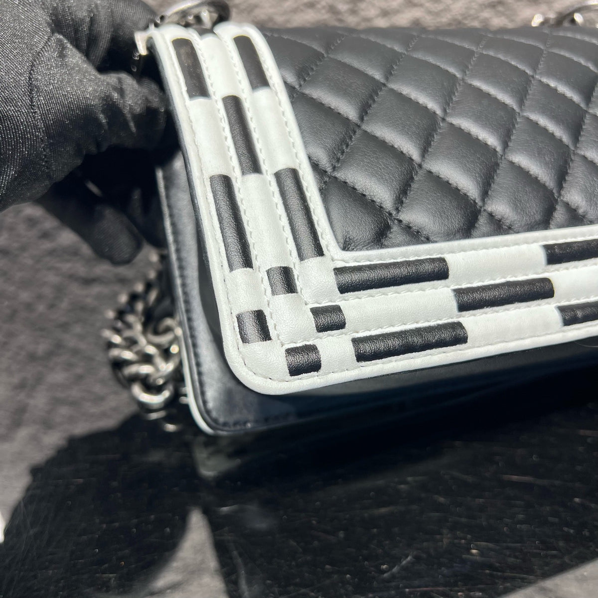Chanel - Le Boy Small - Leather - Multicolour - (small)
