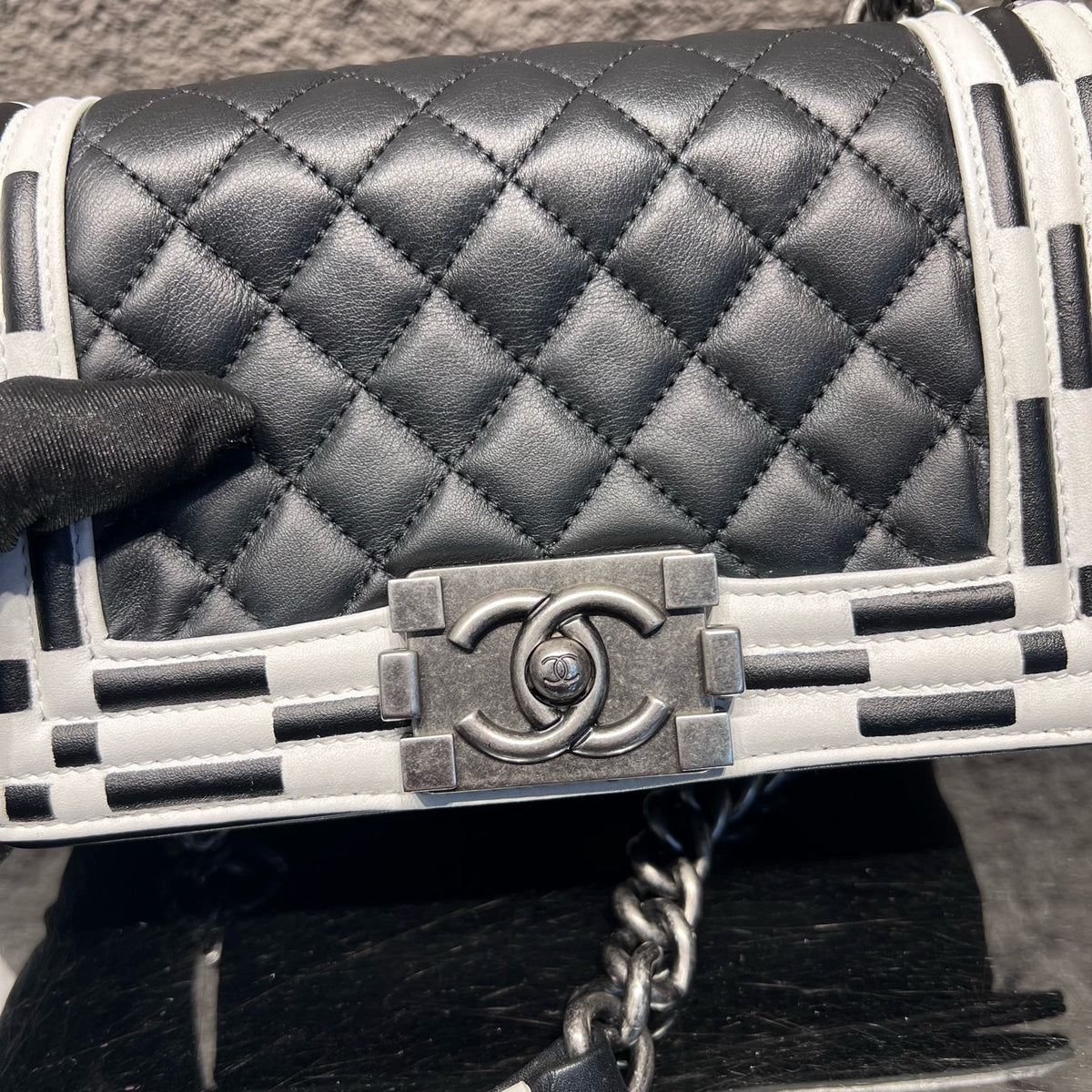 Chanel - Le Boy Small - Leather - Multicolour - (small)