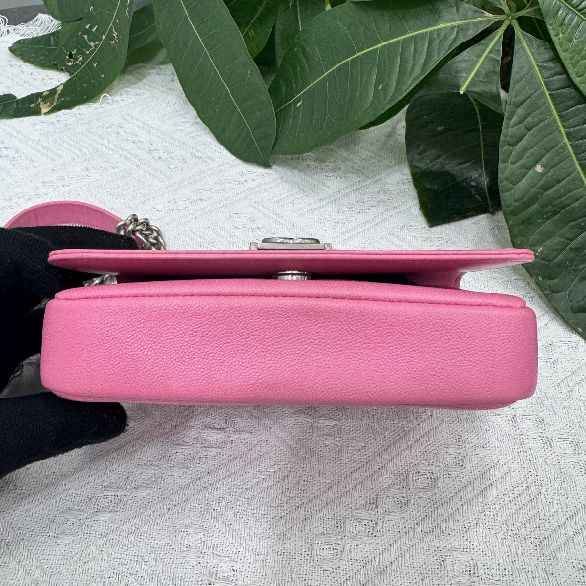 Chanel - Le Boy WOC - Leather - Pink - (mini)