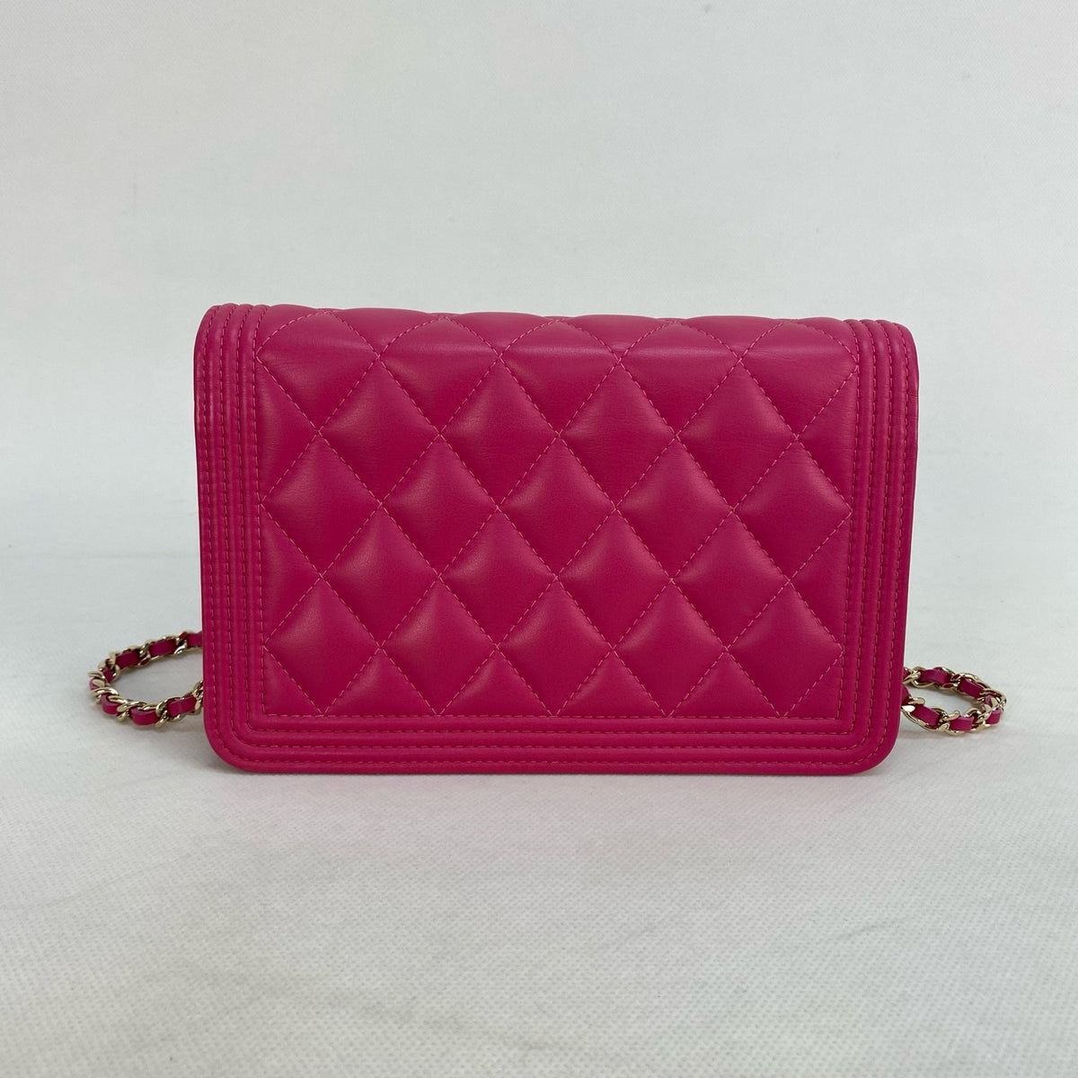 Chanel - Le Boy WOC - Leather - Pink - (small)