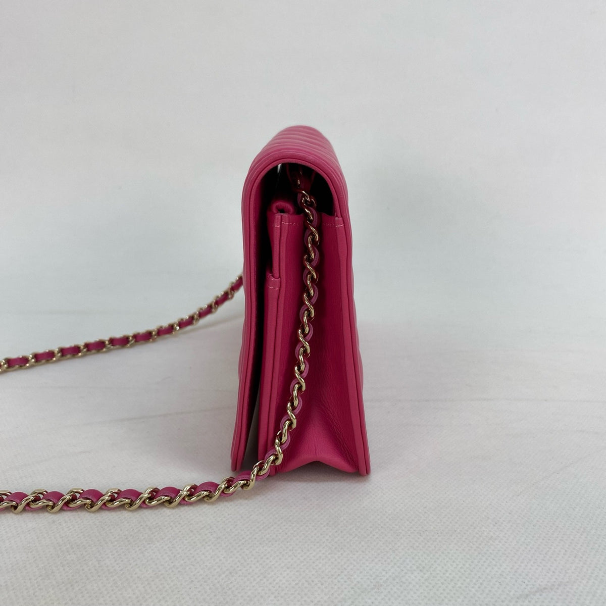 Chanel - Le Boy WOC - Leather - Pink - (small)