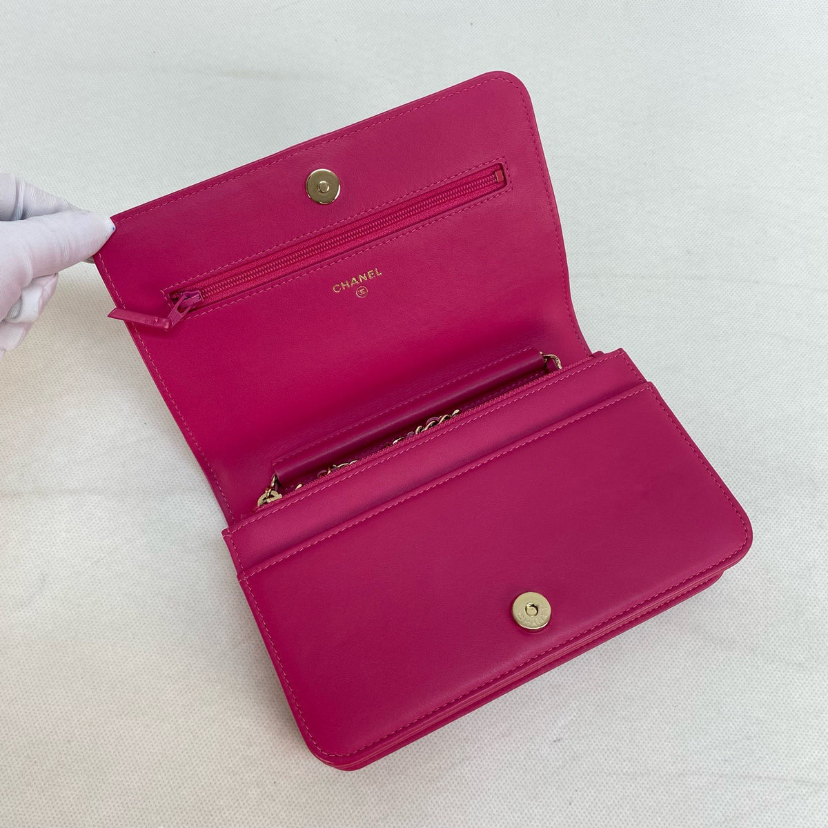 Chanel - Le Boy WOC - Leather - Pink - (small)