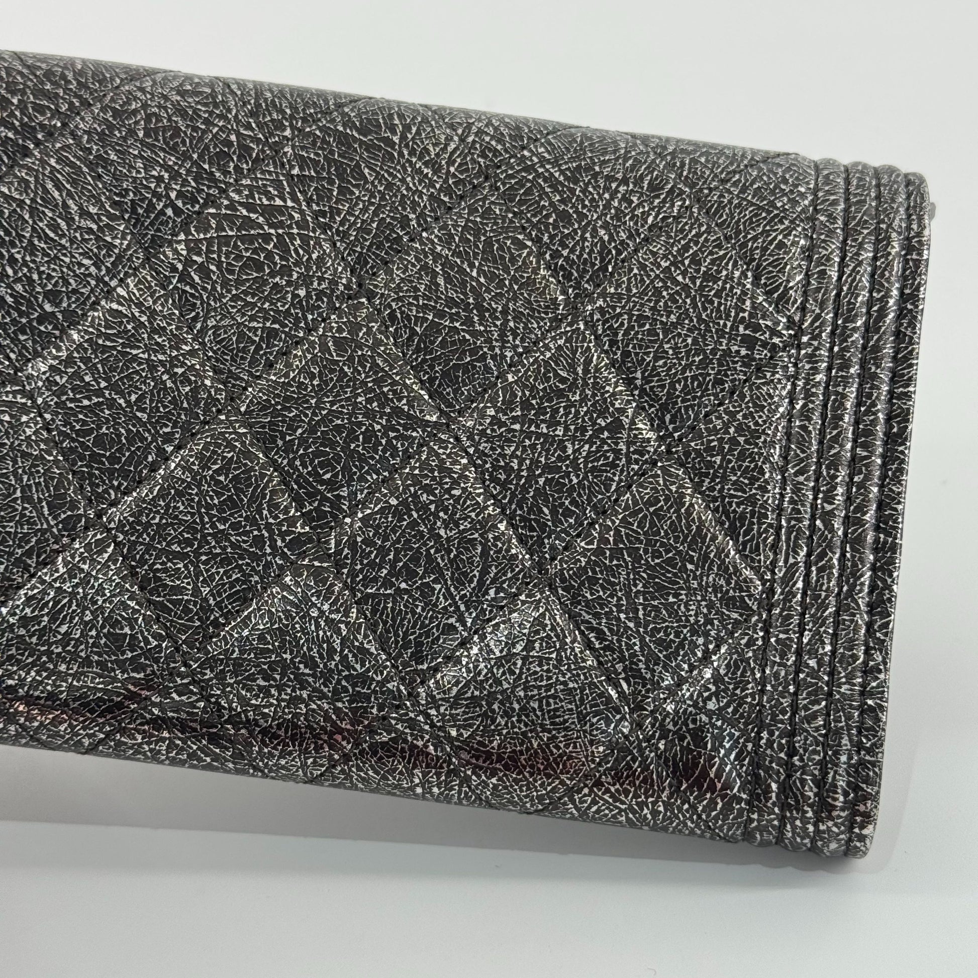 Chanel Leboy Leather Grey - view 11