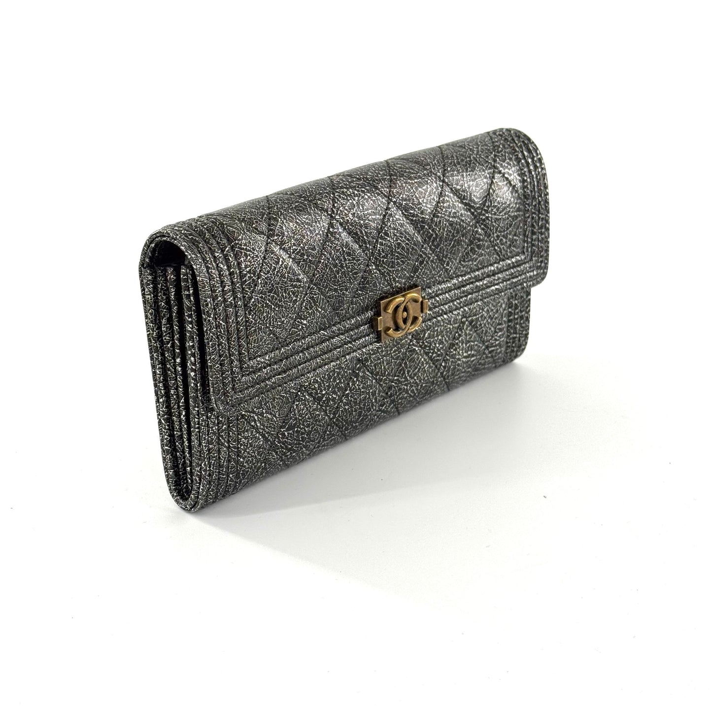 Chanel Leboy Leather Grey - view 12