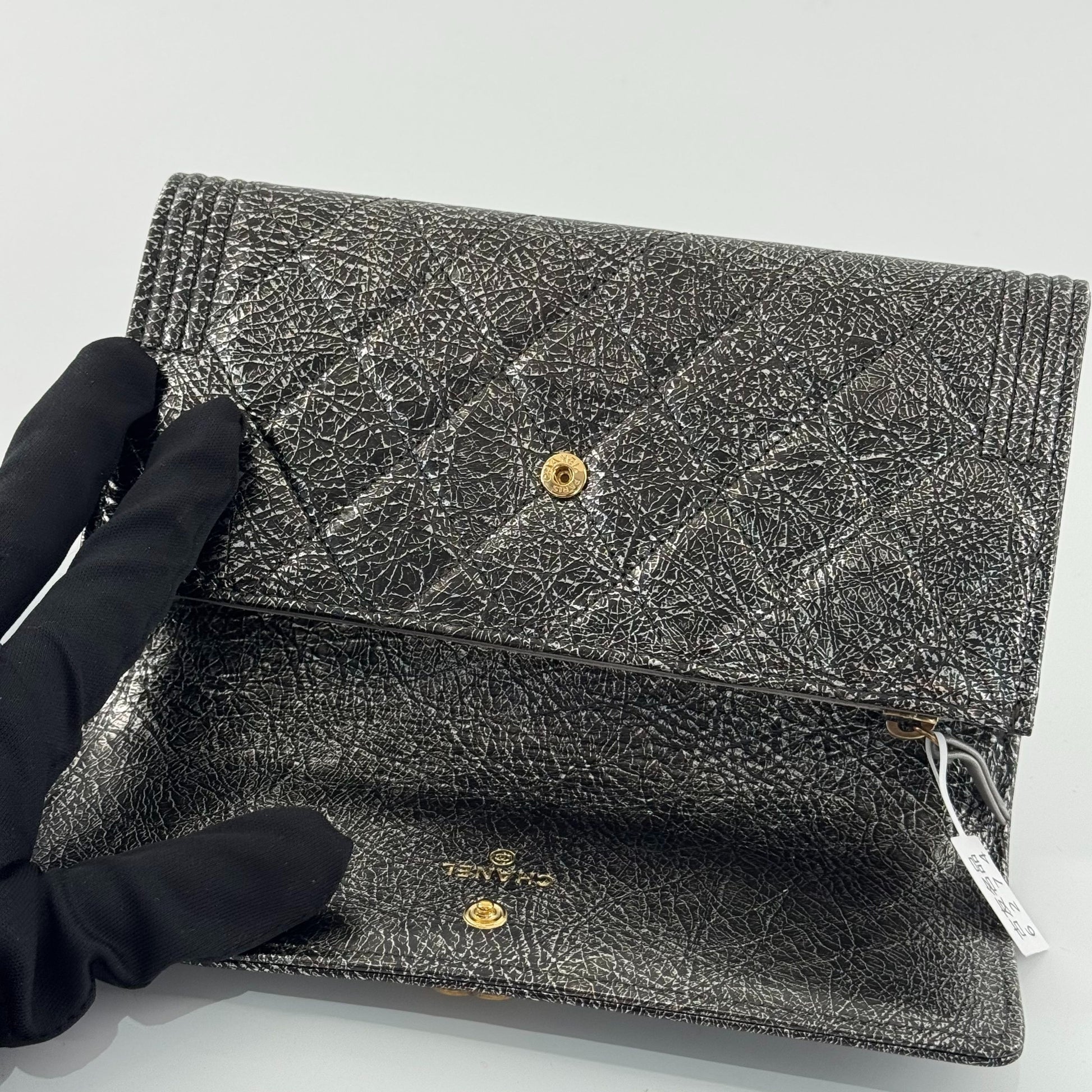 Chanel Leboy Leather Grey - view 14