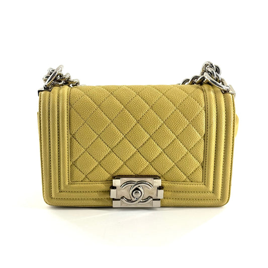 Chanel Leboy Leather Yellow - view 1