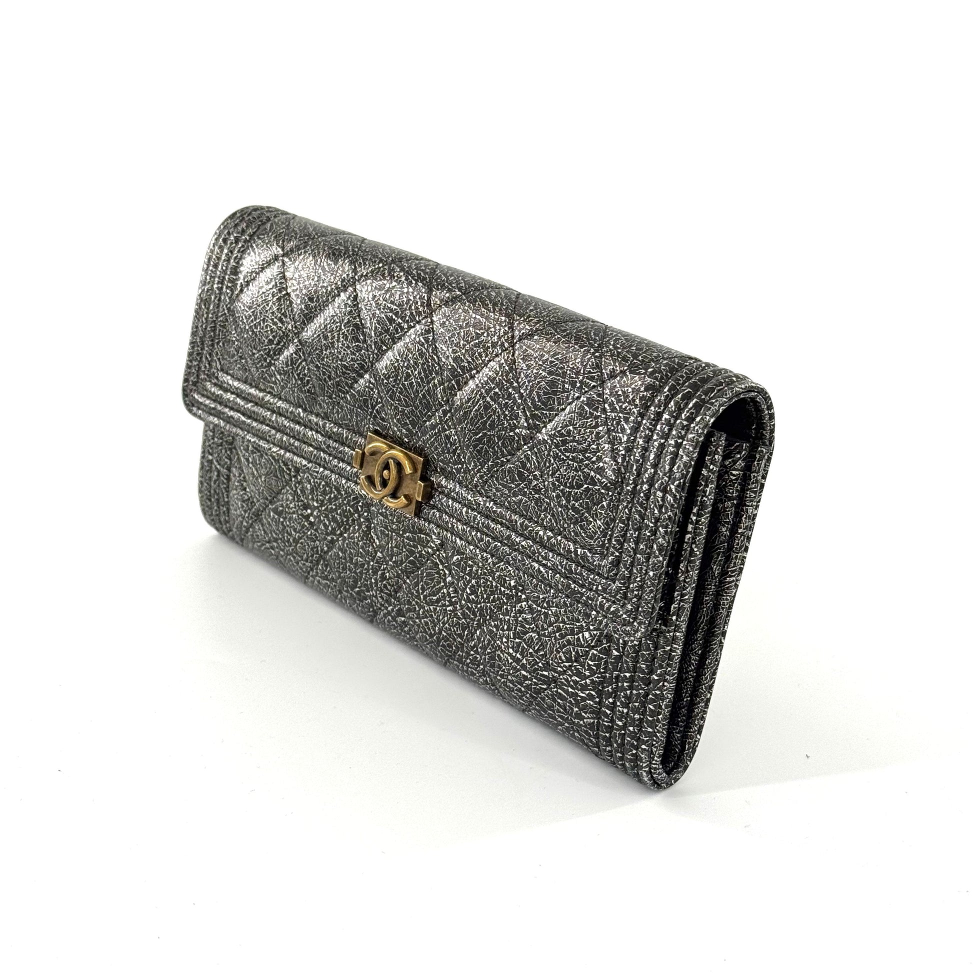 Chanel Leboy Leather Grey - view 2