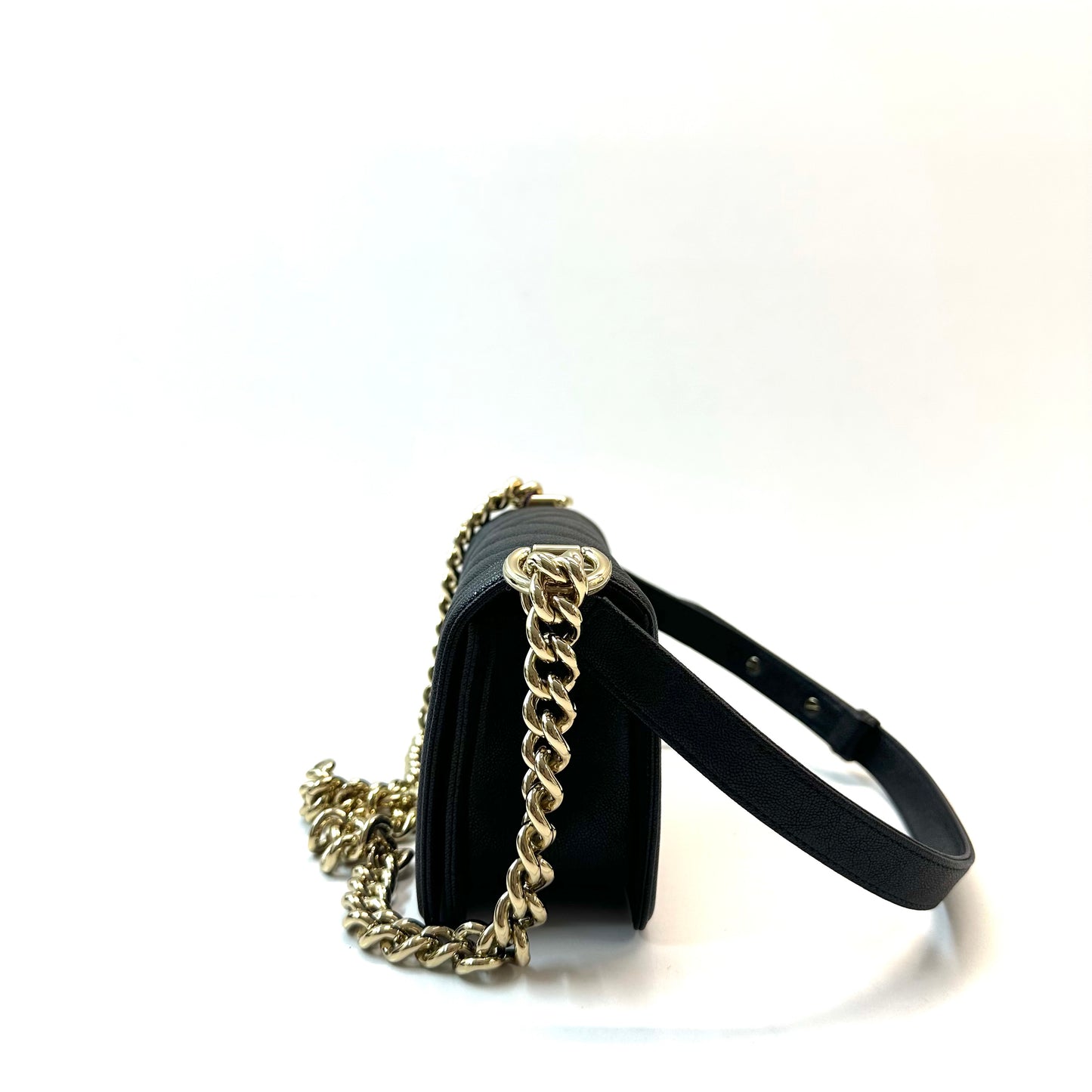 Chanel - Leboy - Leather - Black