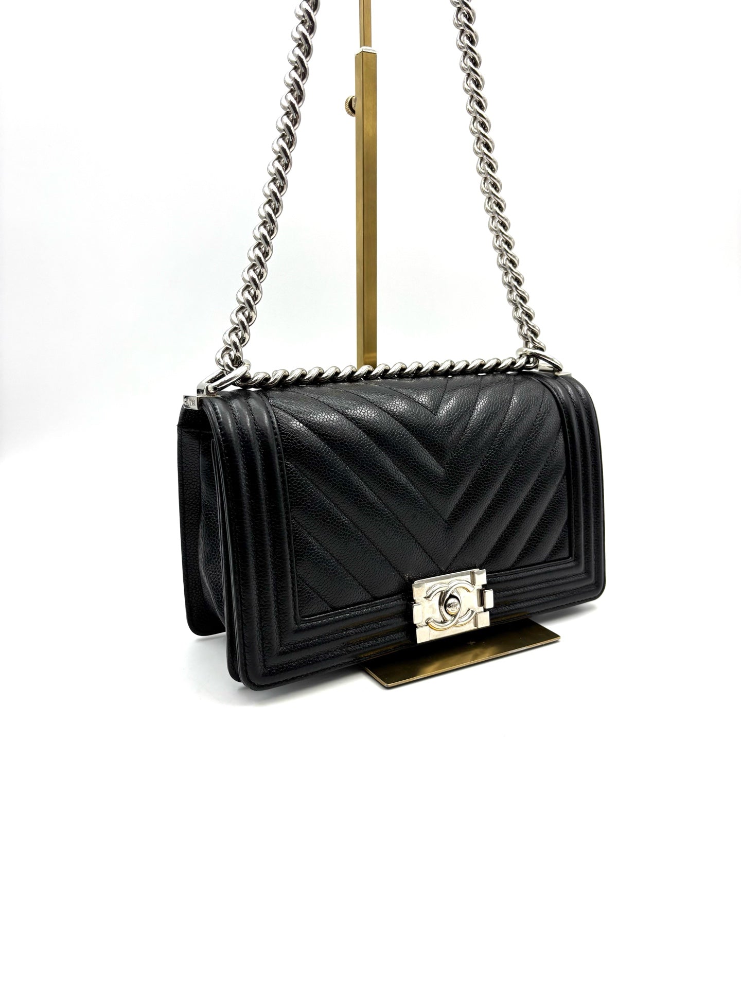 Chanel - Leboy - Leather - Black