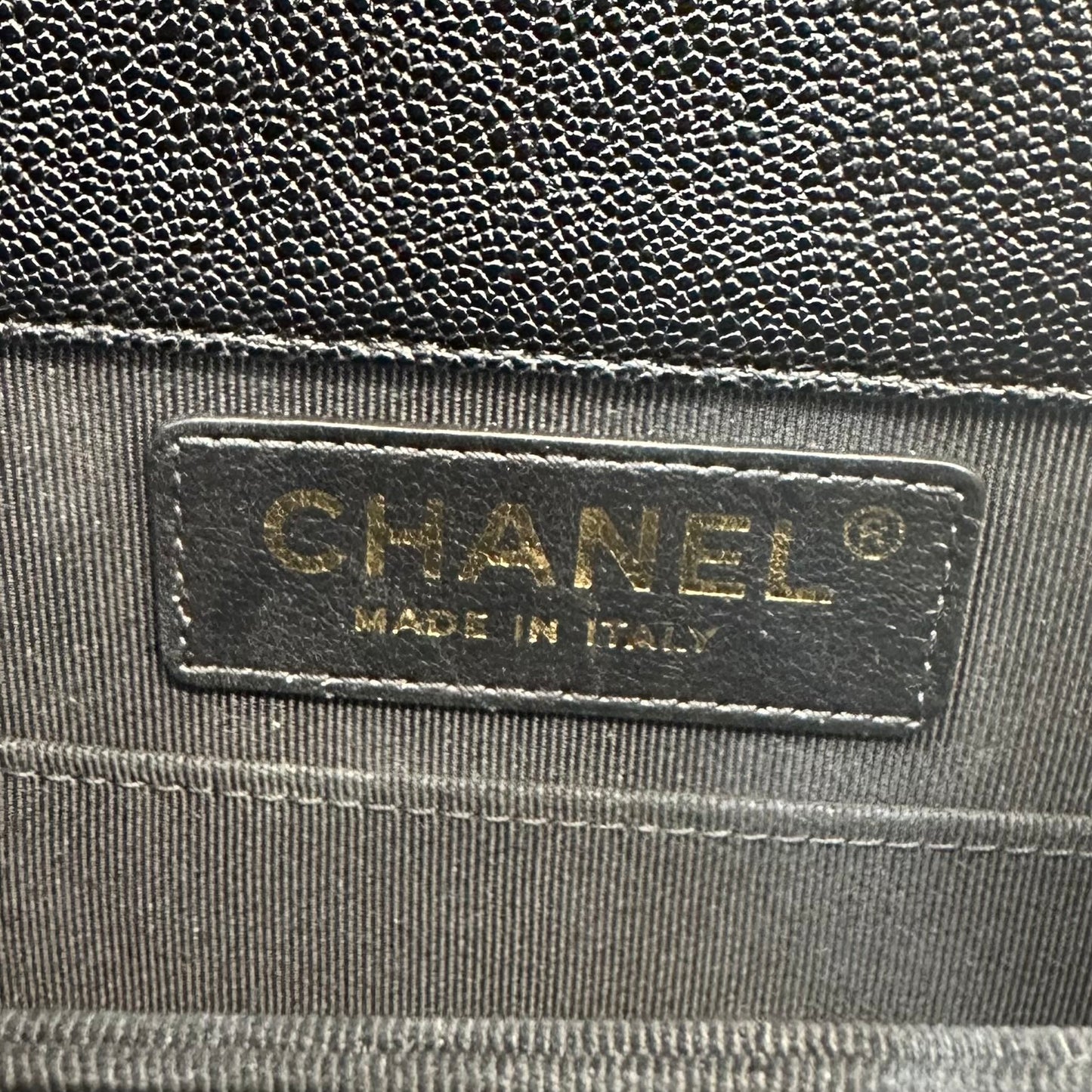 Chanel - Leboy - Leather - Black