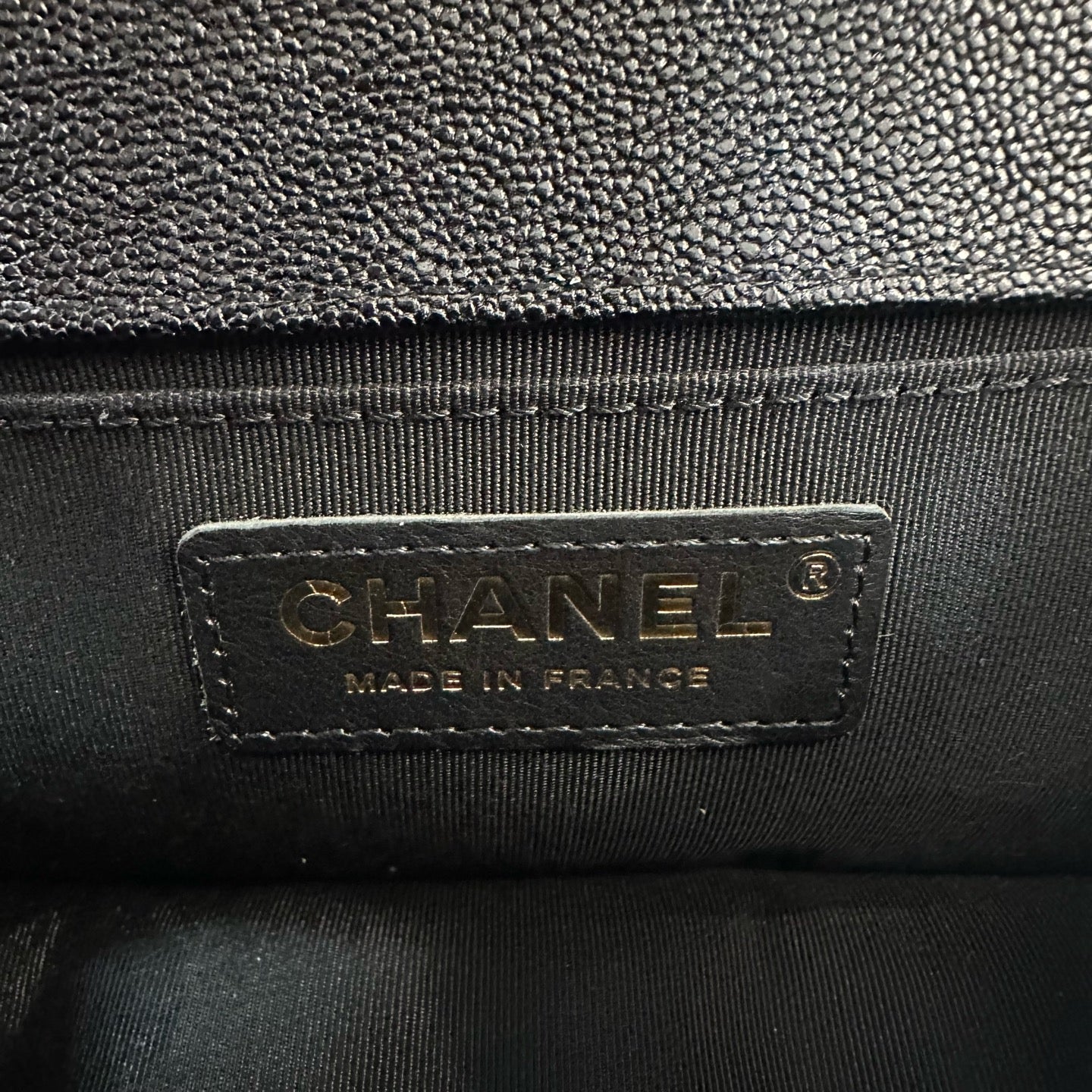 Chanel - Leboy - Leather - Black