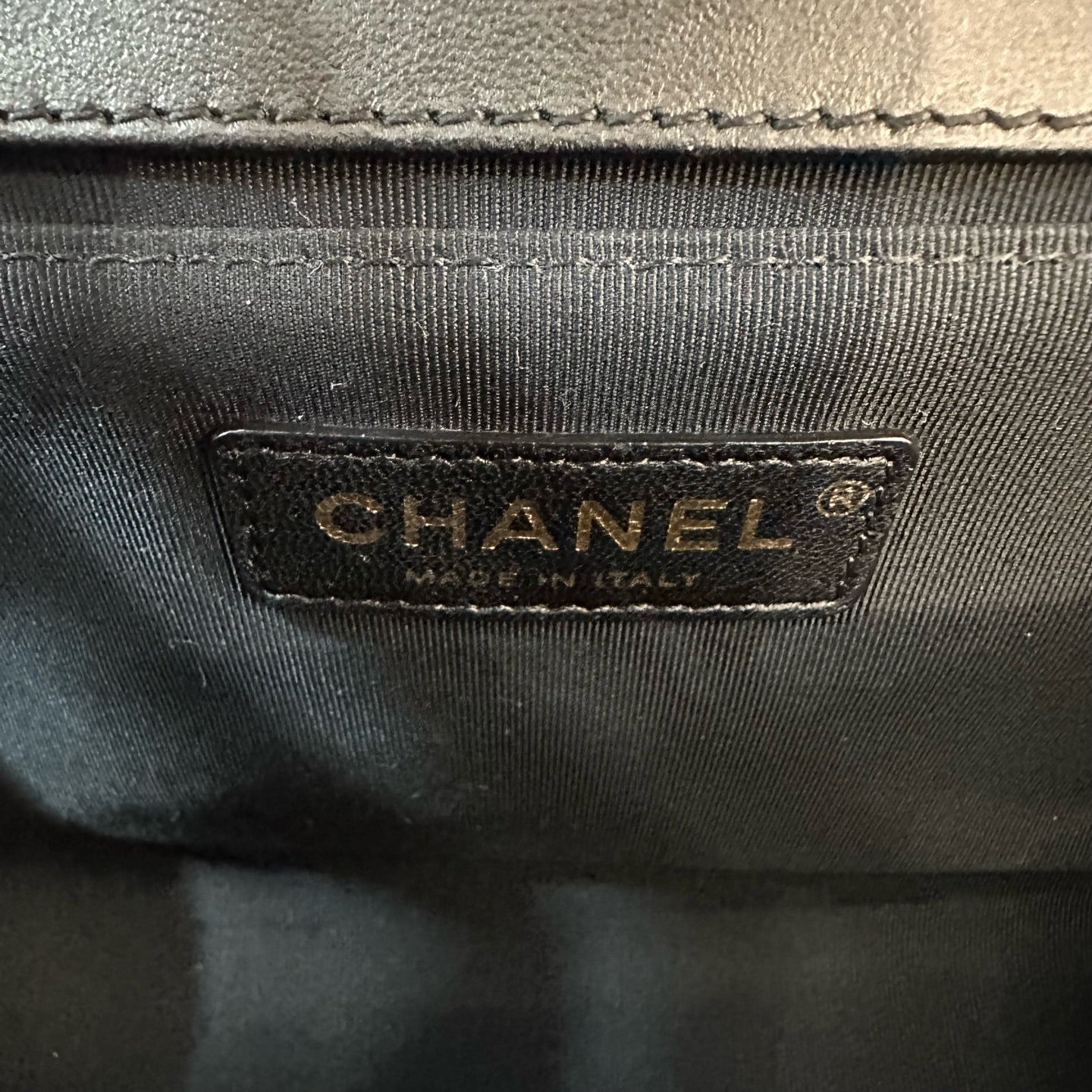 Chanel - Leboy - Leather - Black